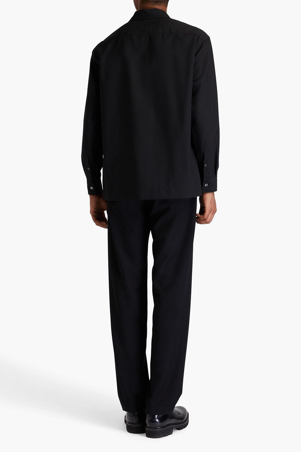 EMPORIO ARMANI Hemd aus Crêpe