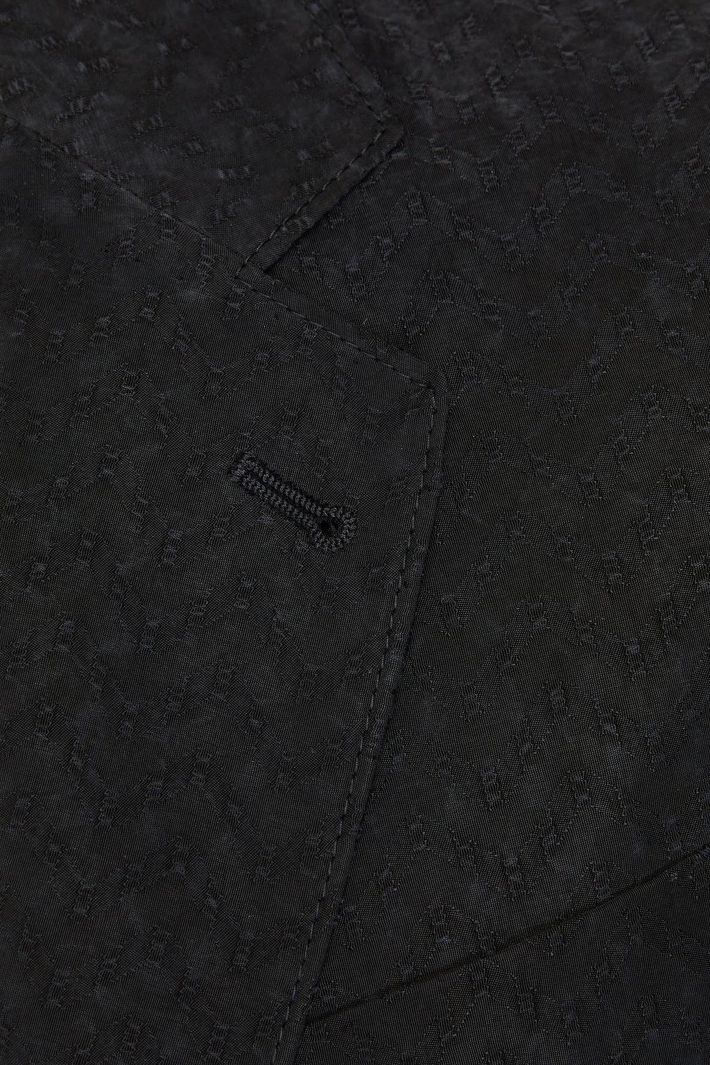GIORGIO ARMANI Fil coupé washed cupro blazer