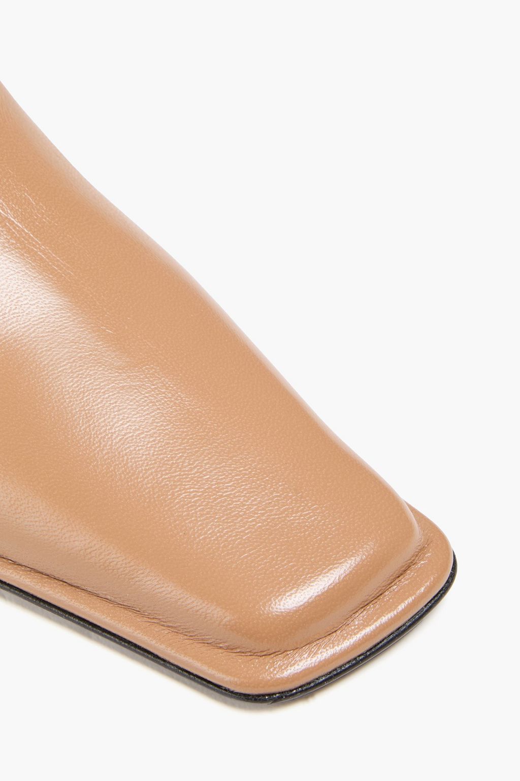 JIL SANDER بوت بطول الكاحل من الجلد