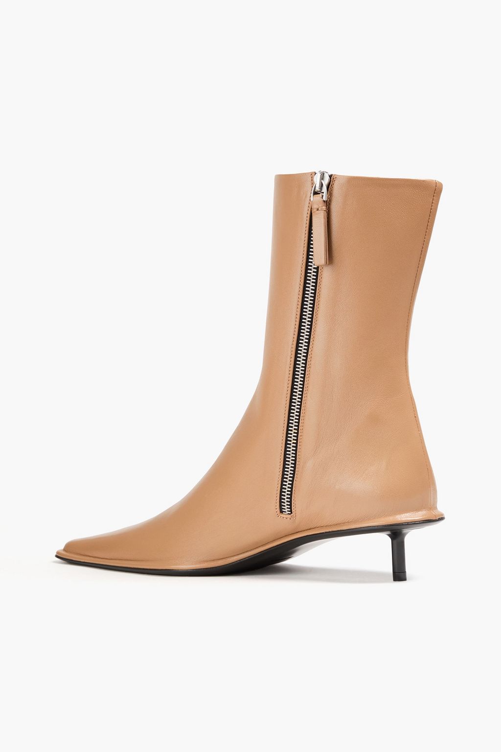 JIL SANDER بوت بطول الكاحل من الجلد