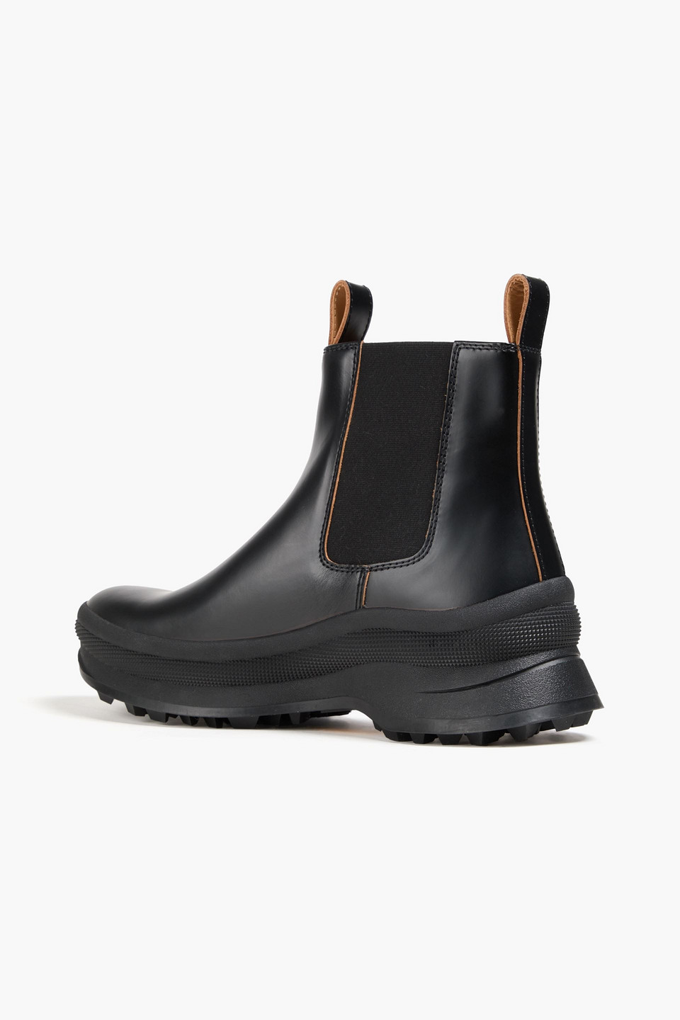  Jil Sander - Chelsea-boots Aus Leder - Schwarz - Eu 36 