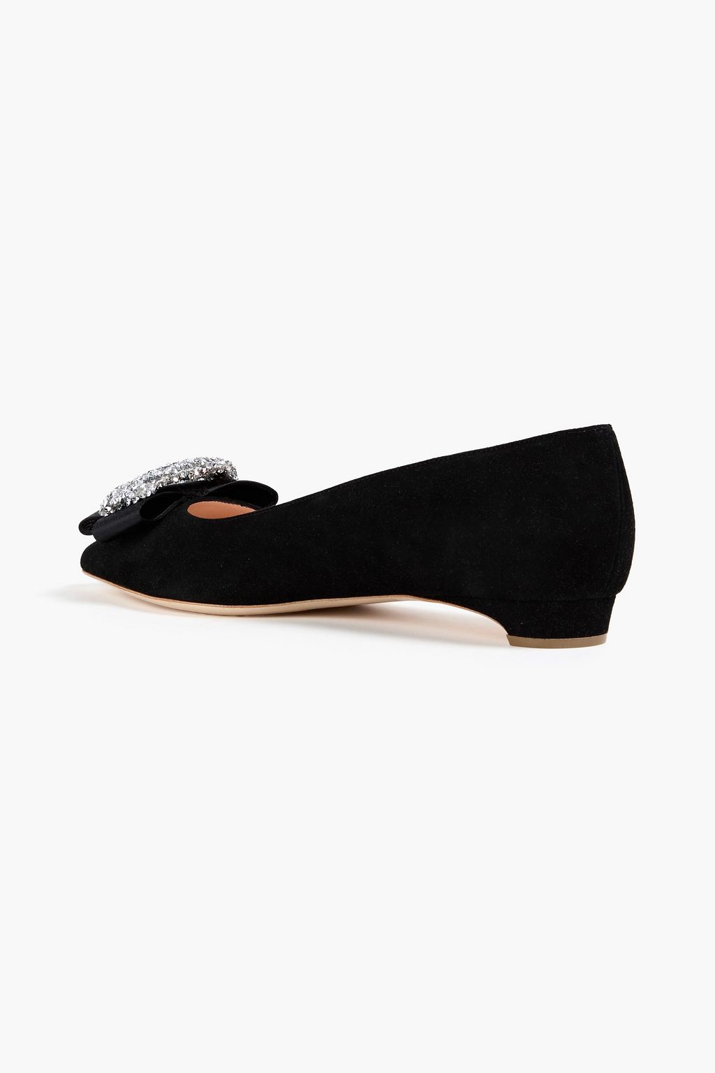 RUPERT SANDERSON Bedfa スエード フラットシューズ