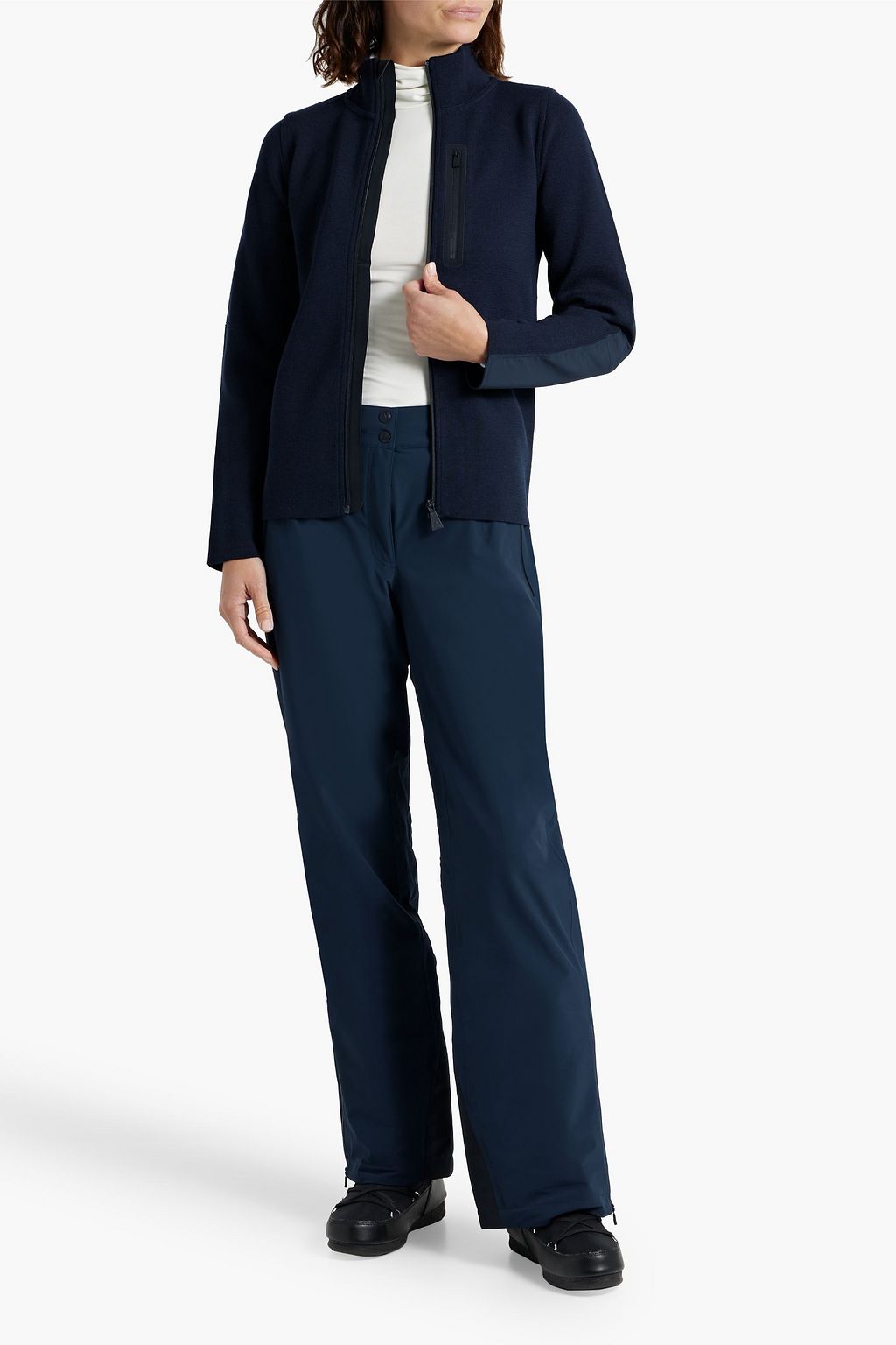 AZTECH MOUNTAIN Shell-paneled wool jacket