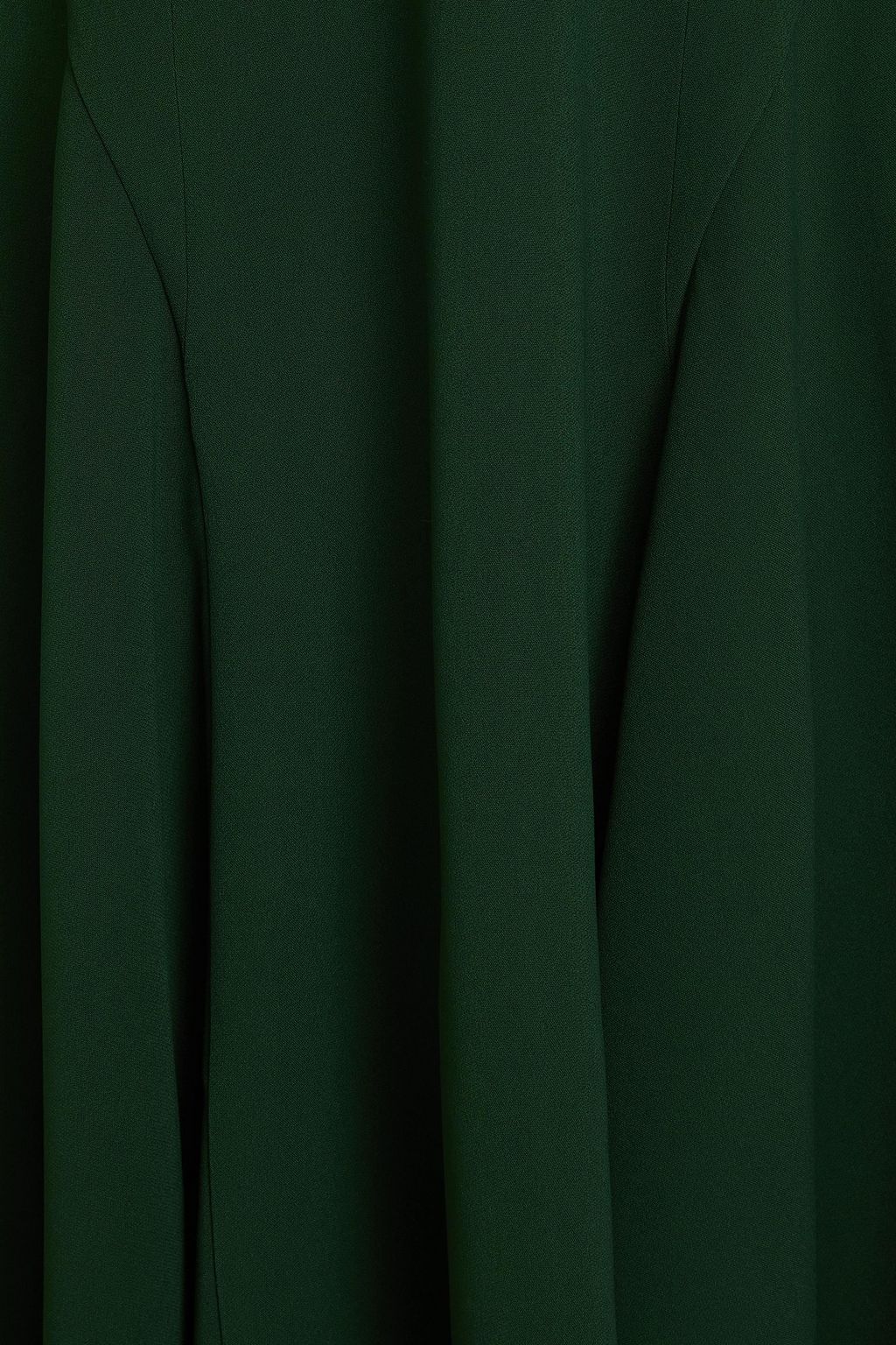 ELIE SAAB 개더 디테일 크레이프 미디 드레스