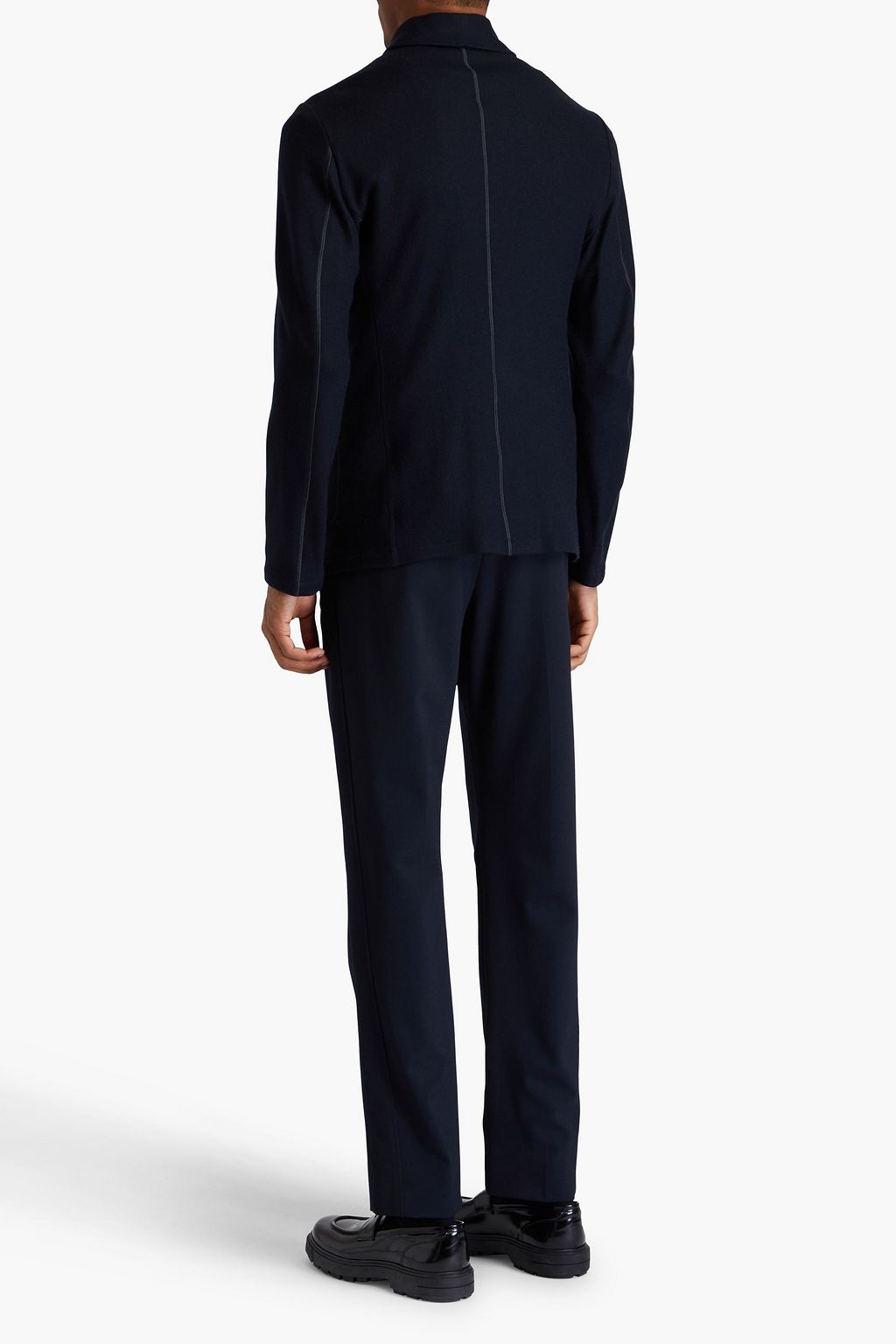 GIORGIO ARMANI Brushed cashmere blazer