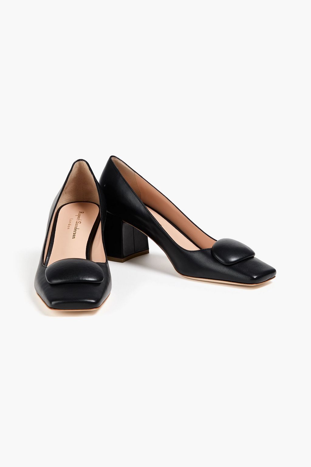 RUPERT SANDERSON Naxos buckled leather pumps