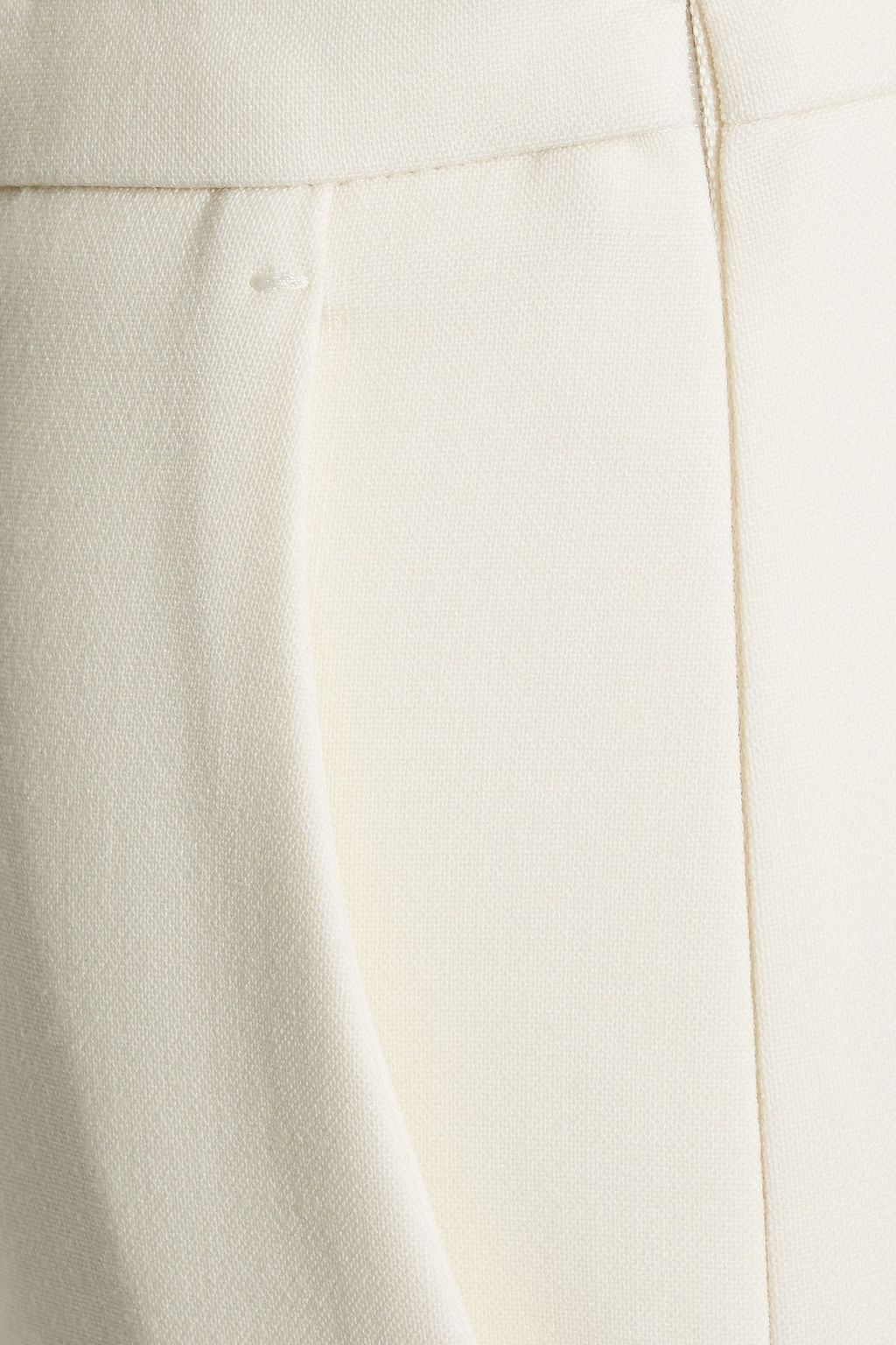 MAX MARA Nepeta grain de poudre wool-blend kick-flare pants