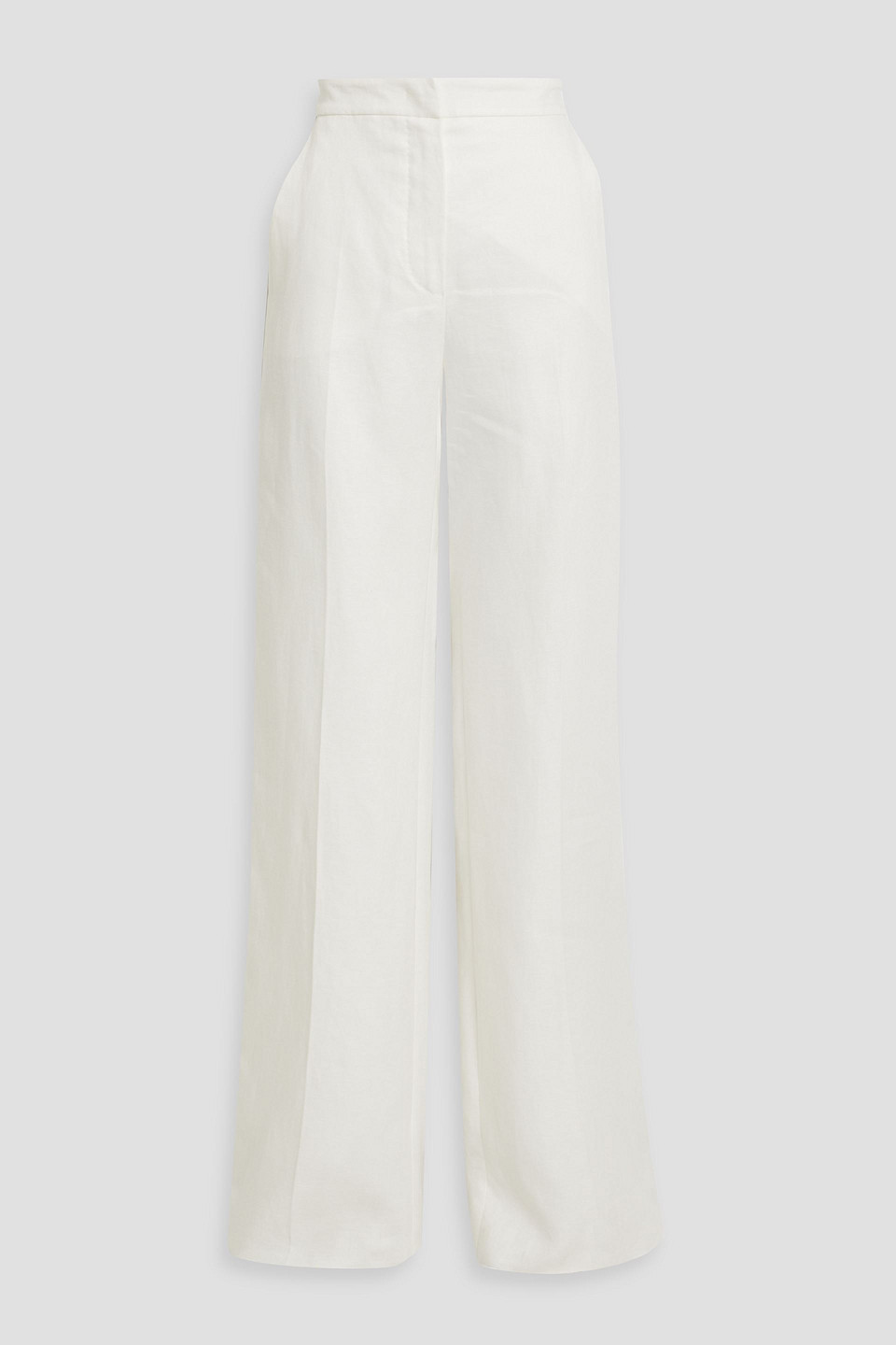 Max Mara Oboli Wide-leg Pants In White