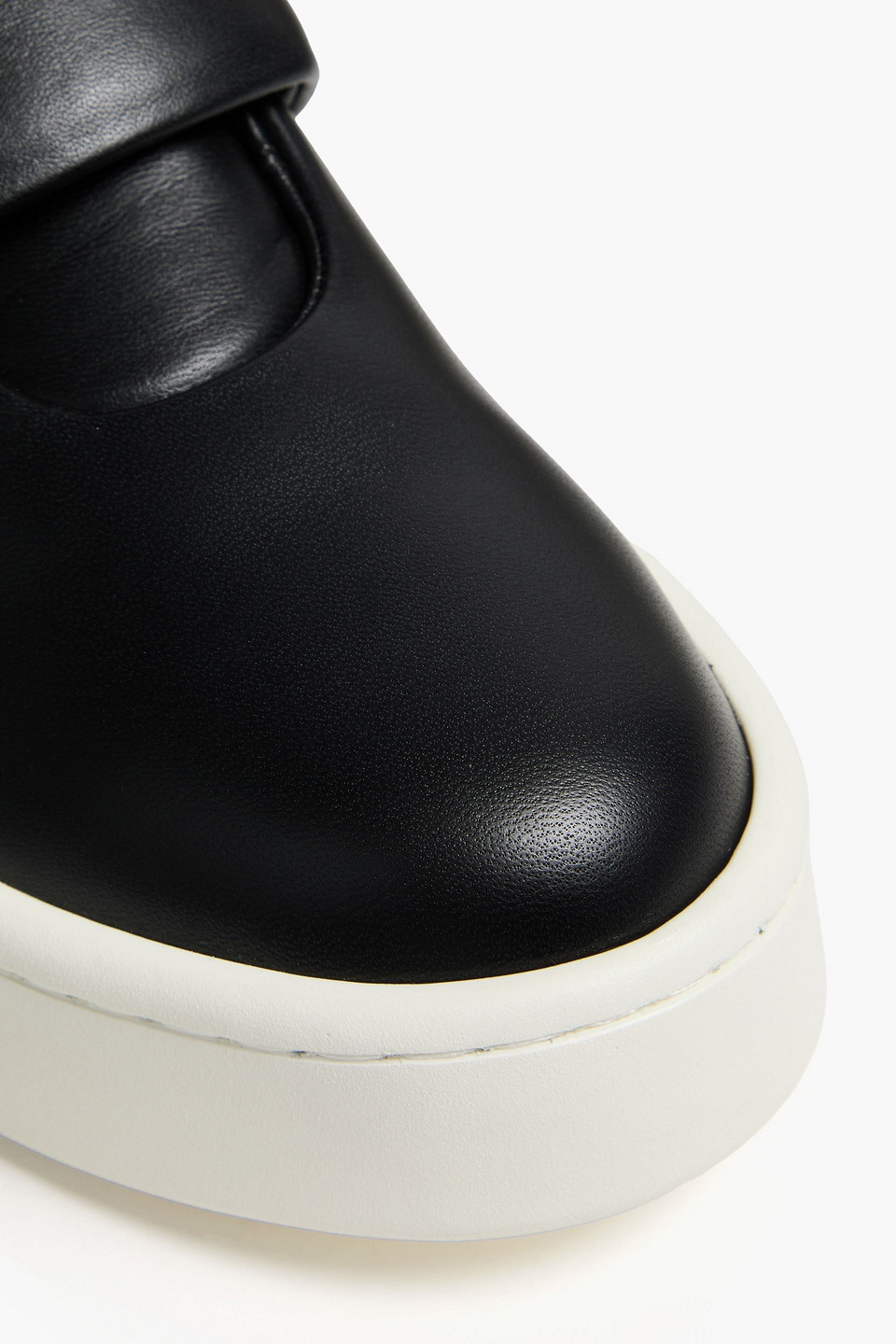 JIL SANDER LEATHER SNEAKERS 
