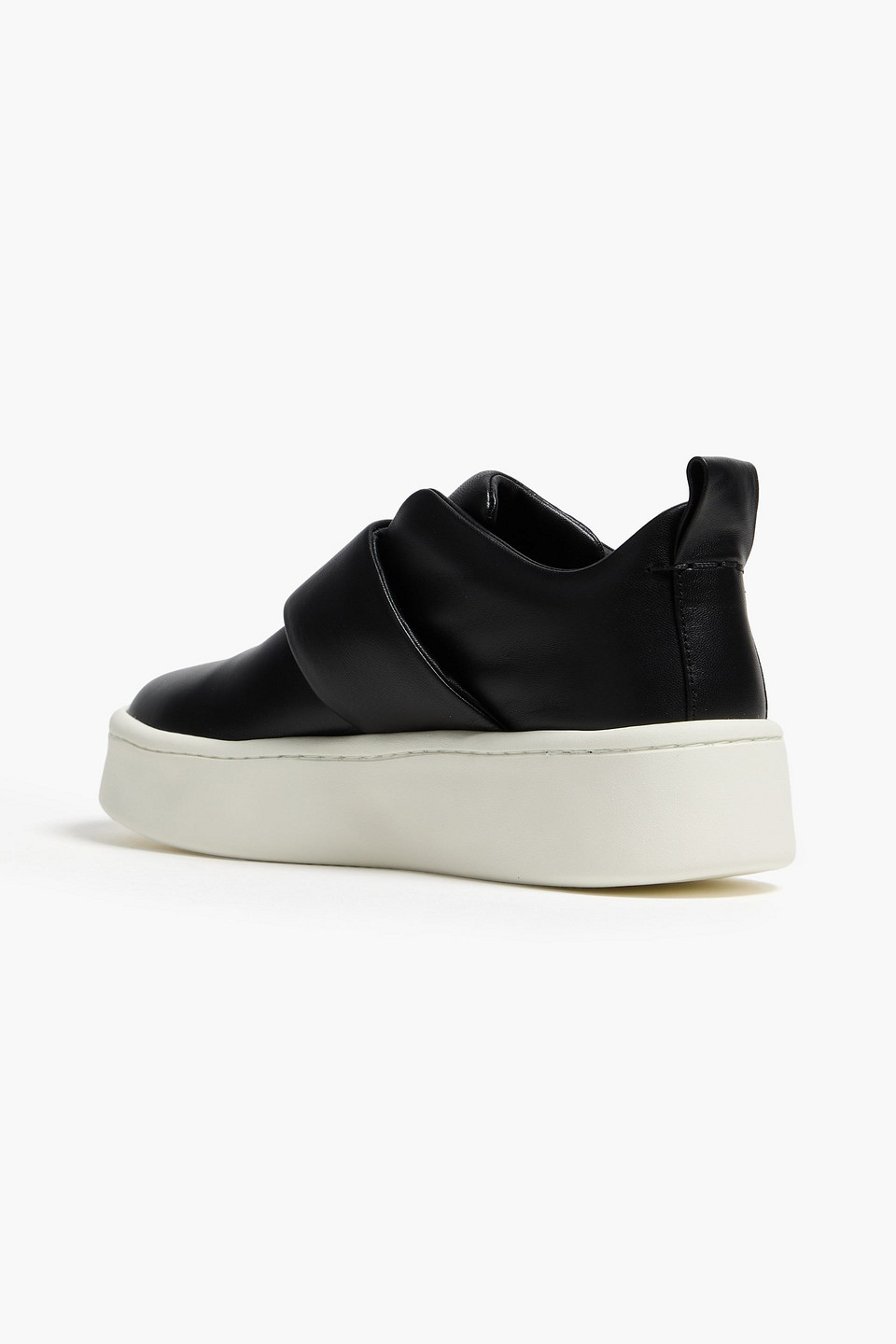 JIL SANDER LEATHER SNEAKERS 