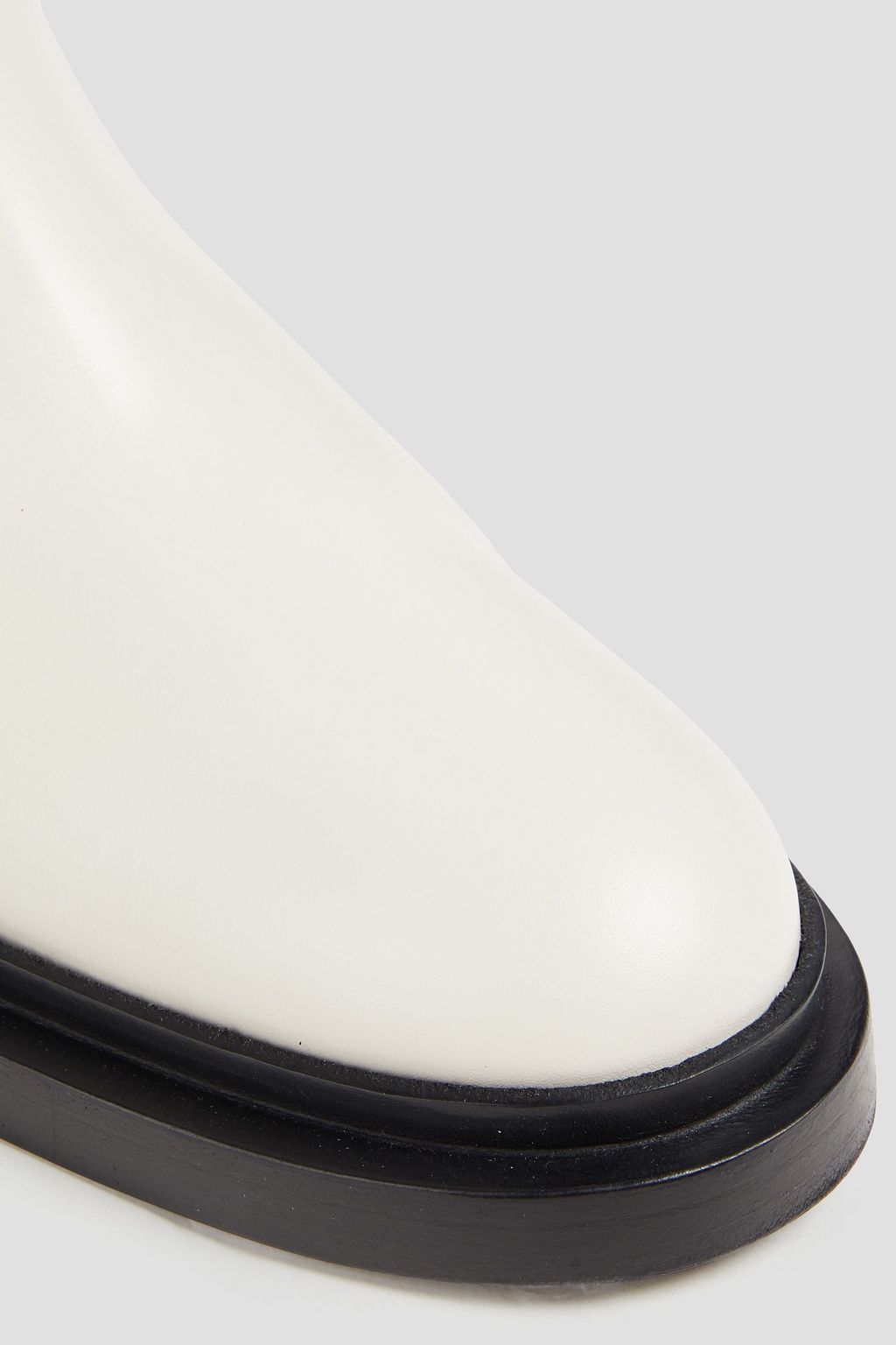 JIL SANDER بوت بطول الركبة من الجلد