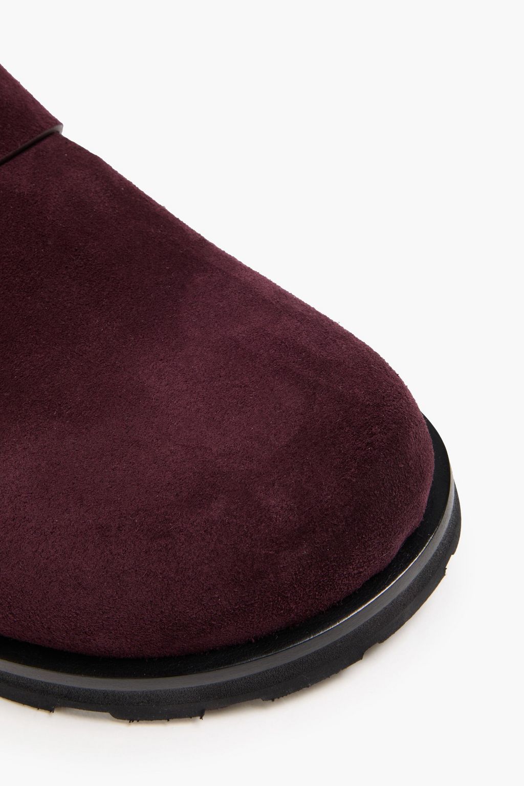 JIL SANDER حذاء كلوغ من الشامواه