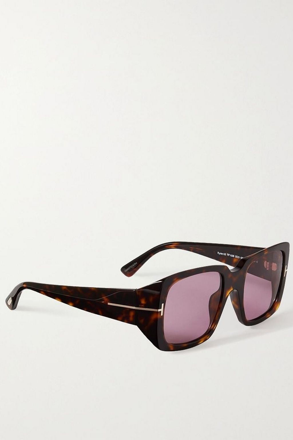TOM FORD Ryder square-frame tortoiseshell acetate sunglasses