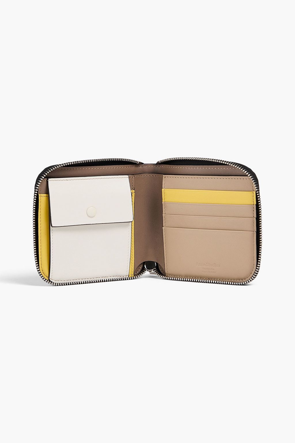 ACNE STUDIOS レザー ウォレット カラーブロック