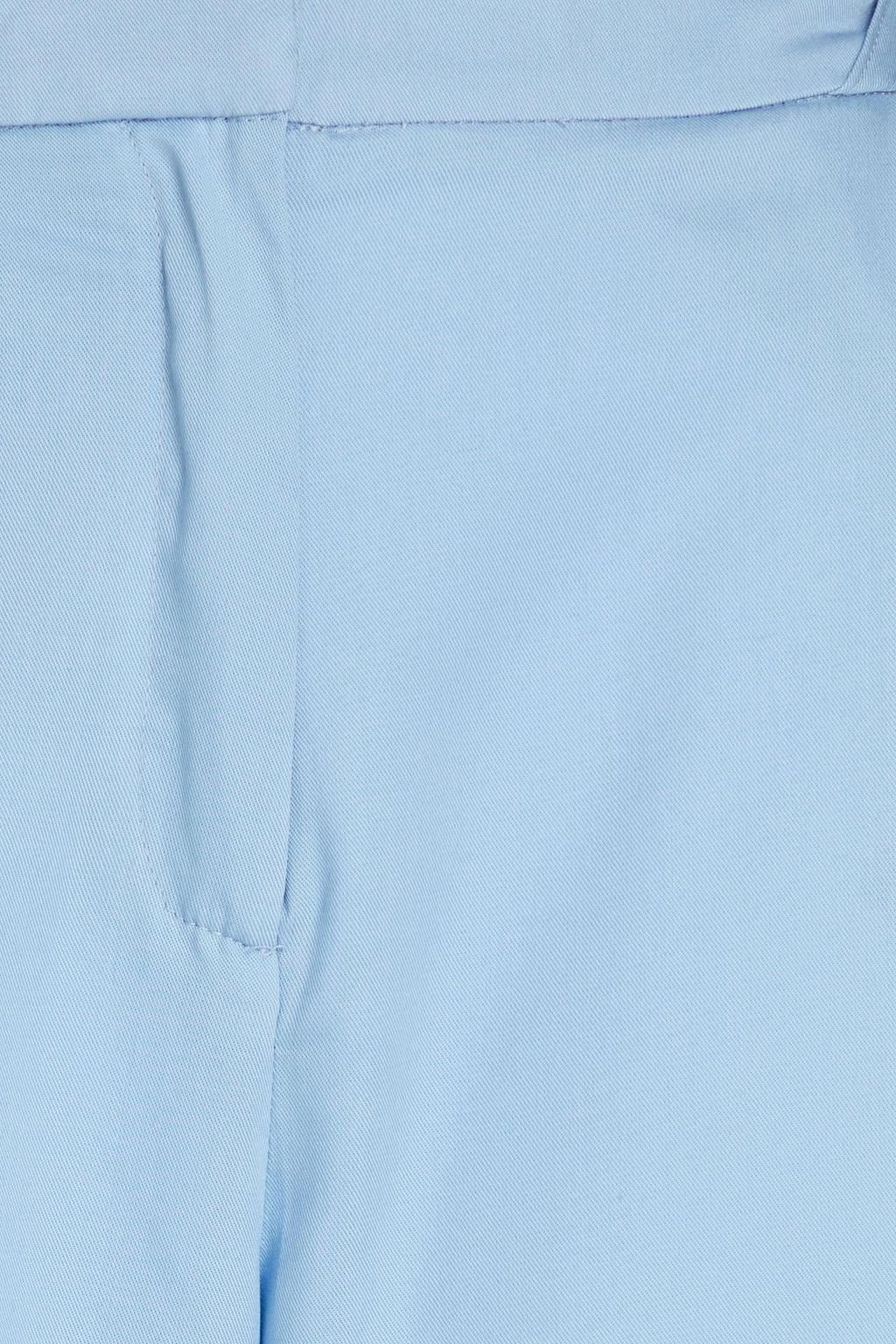 MOTHER OF PEARL 라이오셀 트윌 플리츠 와이드 레그 팬츠