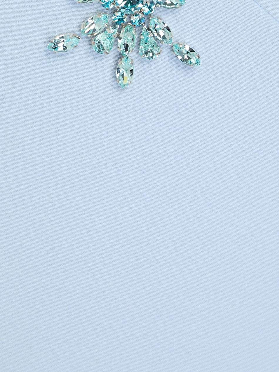 aurore crystal-embellished crepe gown