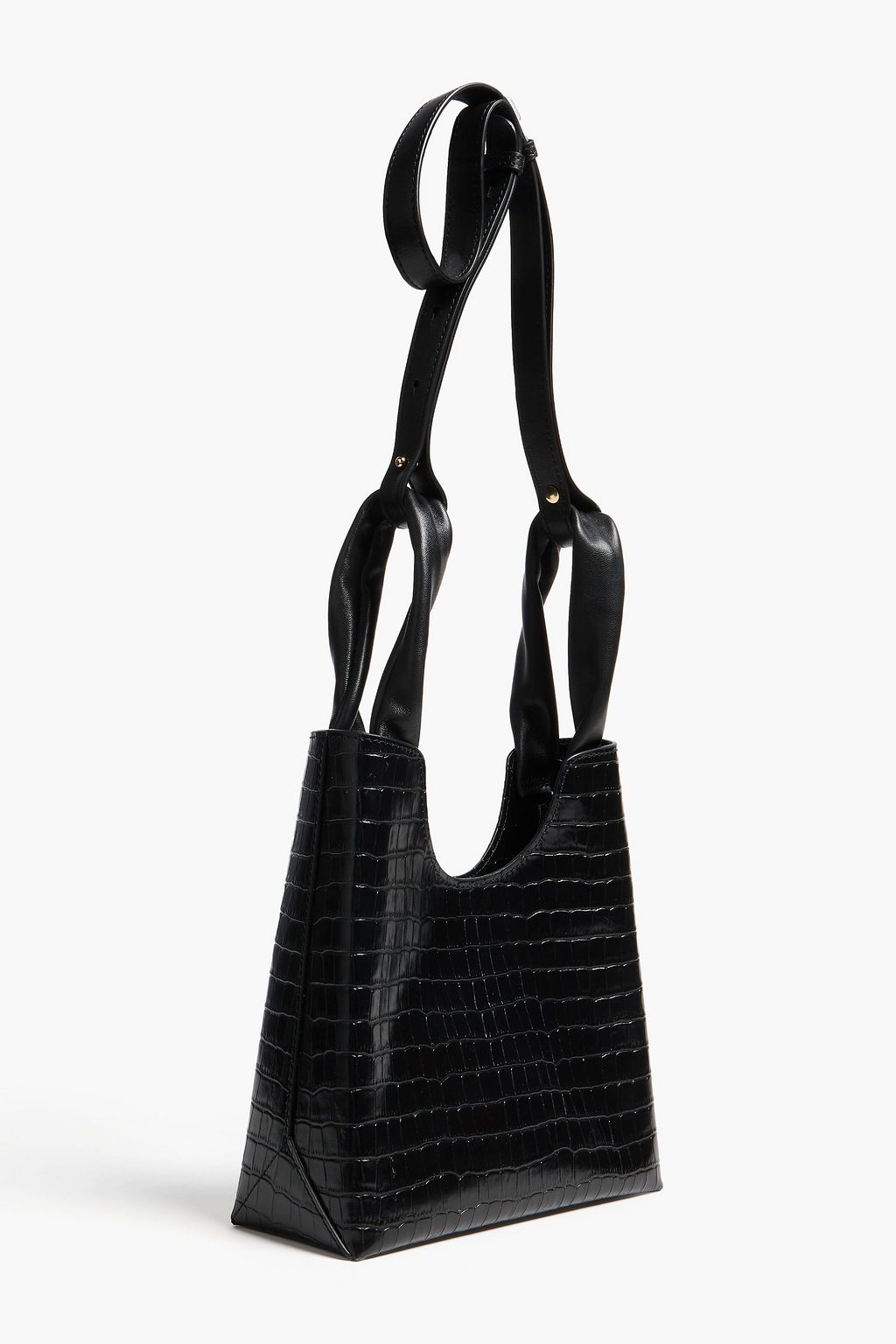 ELLEME Croc-effect leather tote