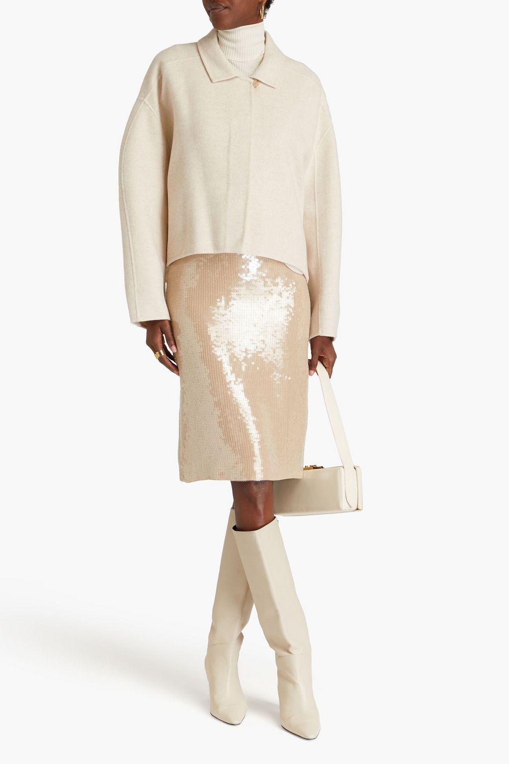 LE 17 SEPTEMBRE Wool-blend twill jacket