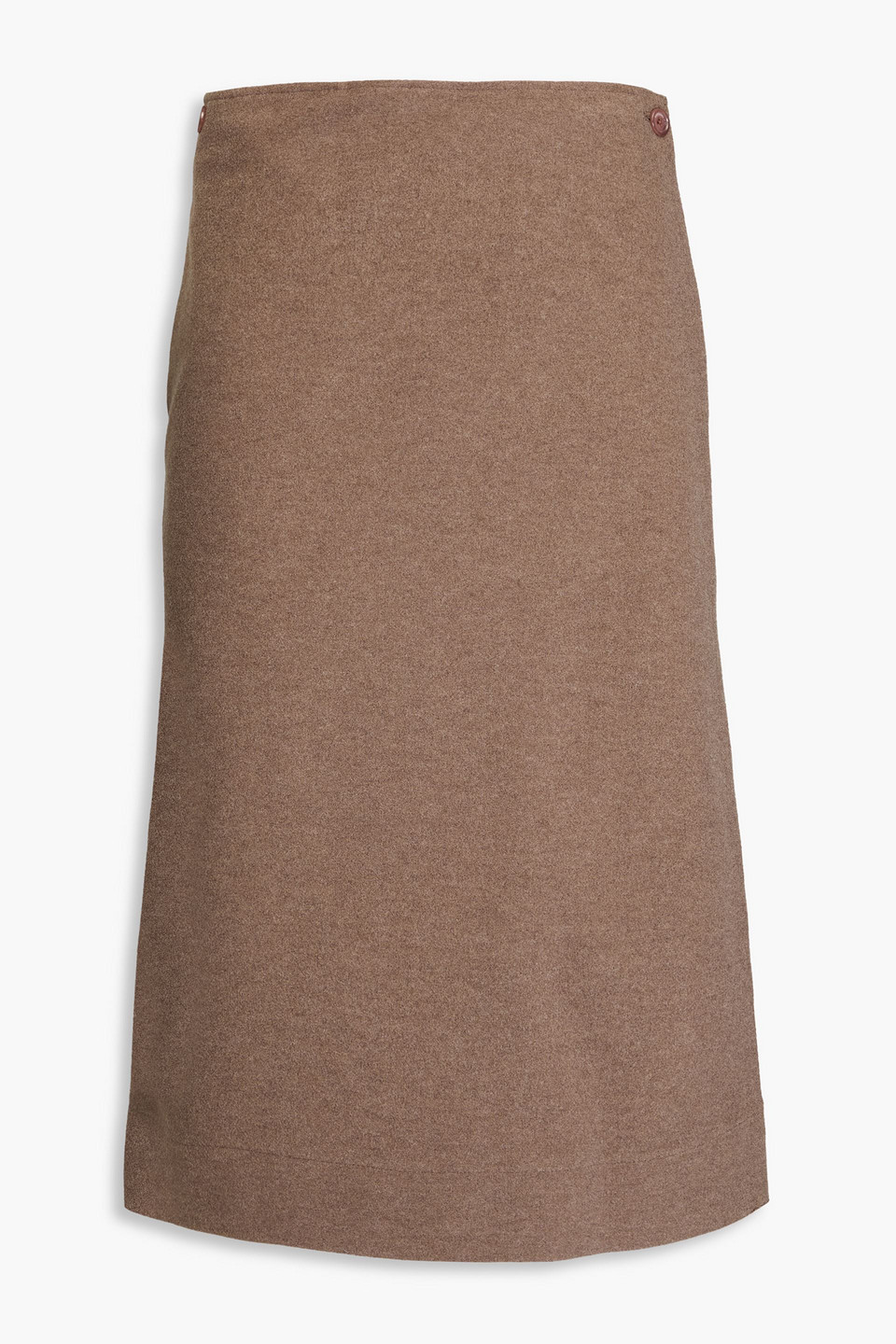 Le 17 Septembre - Brushed ponte wrap skirt - Neutral - FR 36