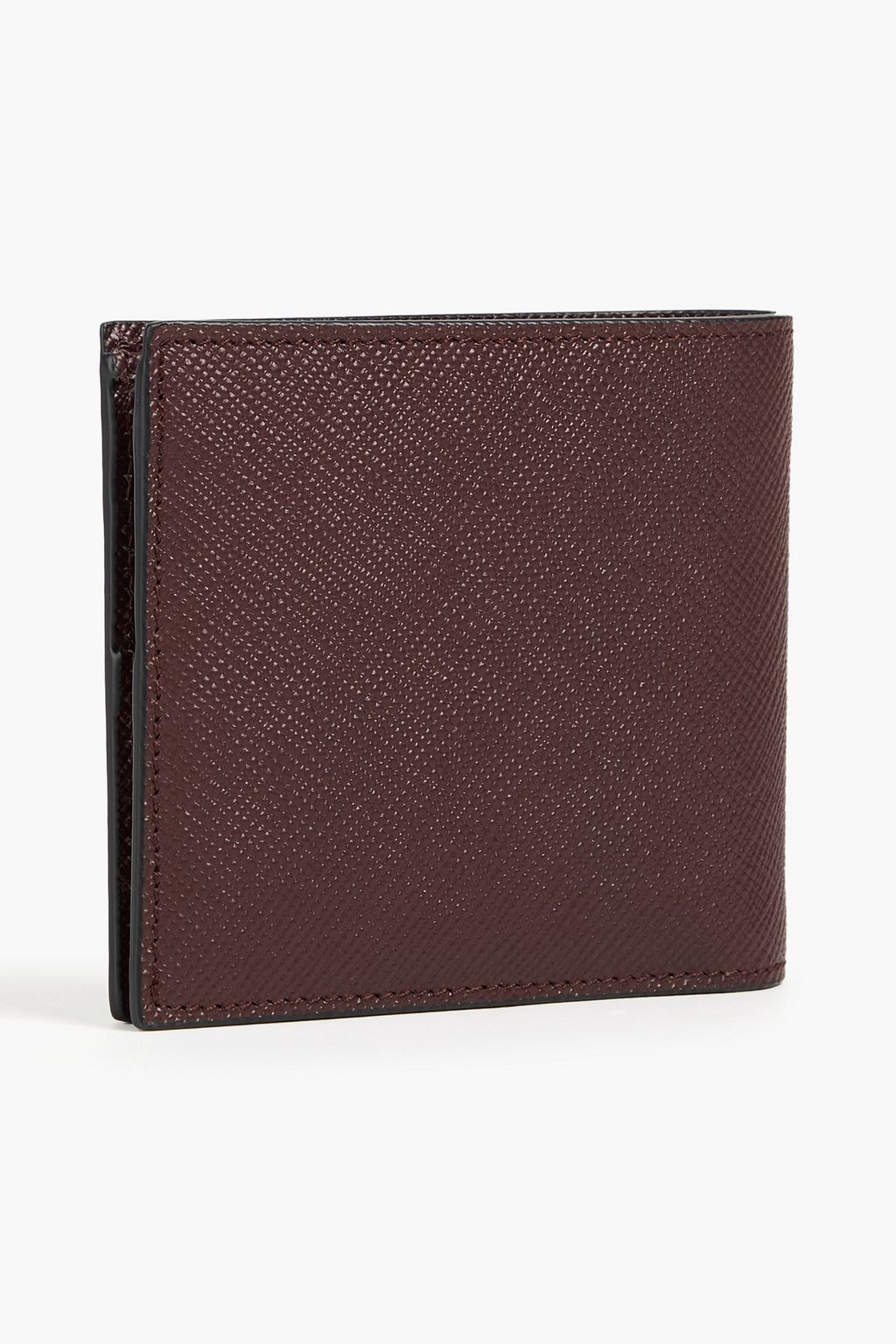 SERAPIAN Textured-leather wallet