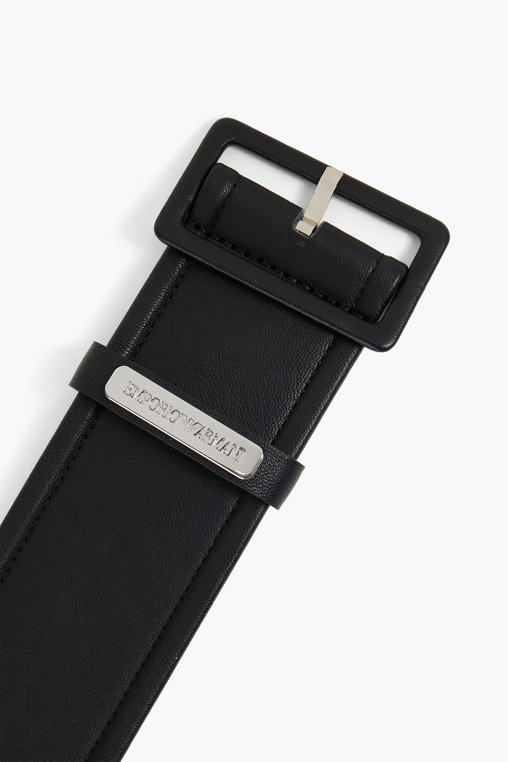 EMPORIO ARMANI حزام من الجلد الصناعي