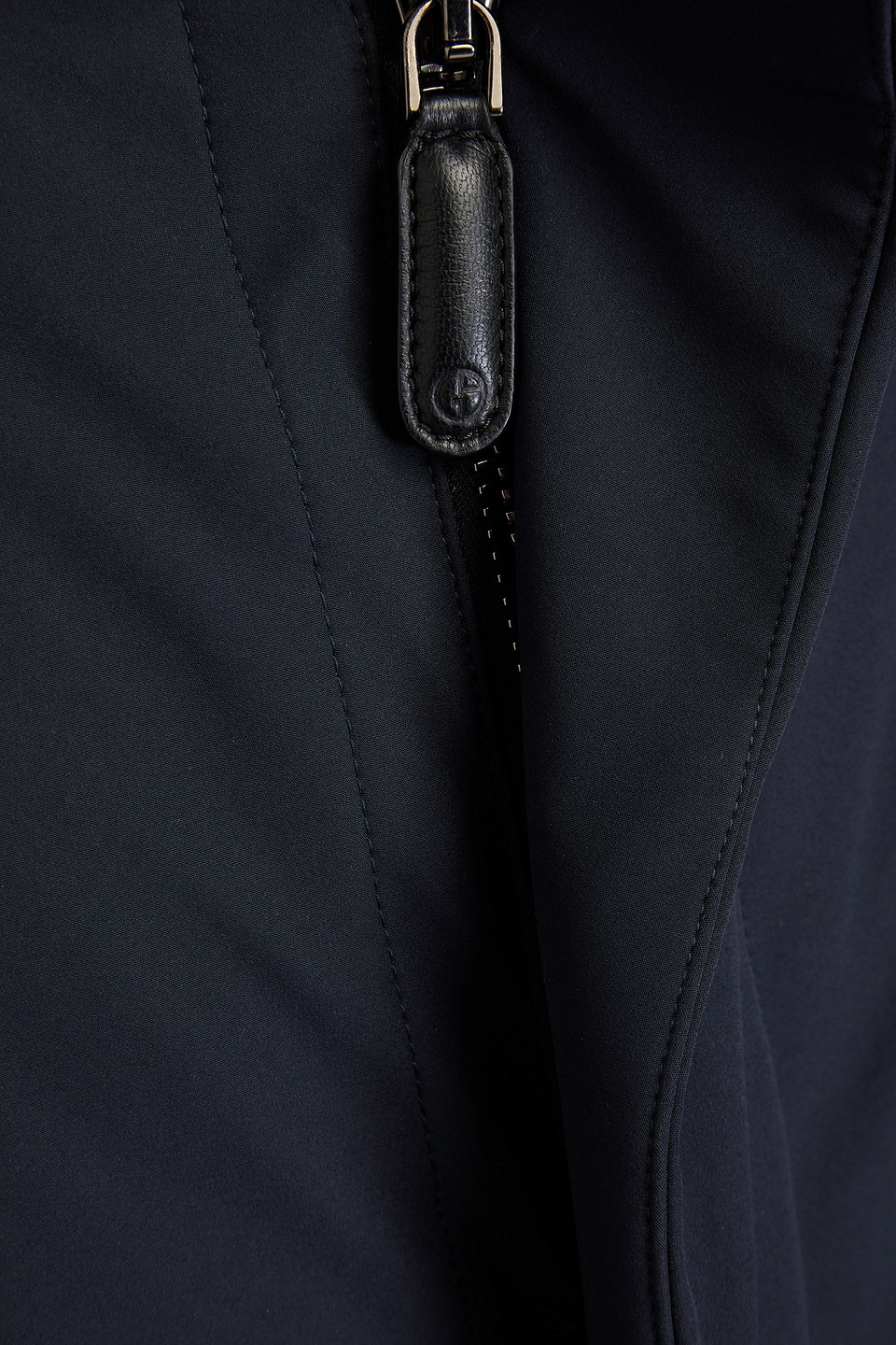GIORGIO ARMANI BELTED STRETCH-SHELL COAT