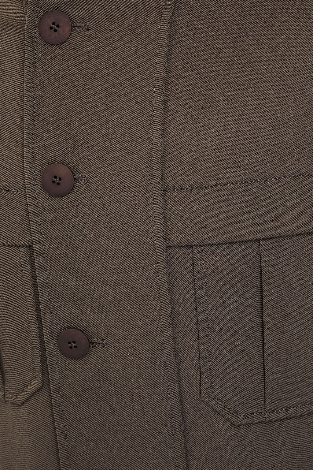 GIORGIO ARMANI Wool-twill jacket