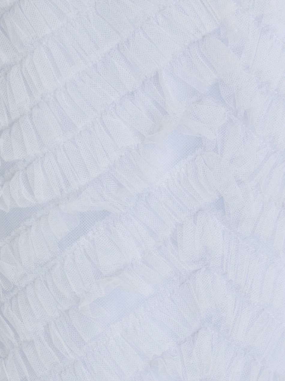 janina ruffled tulle maxi dress
