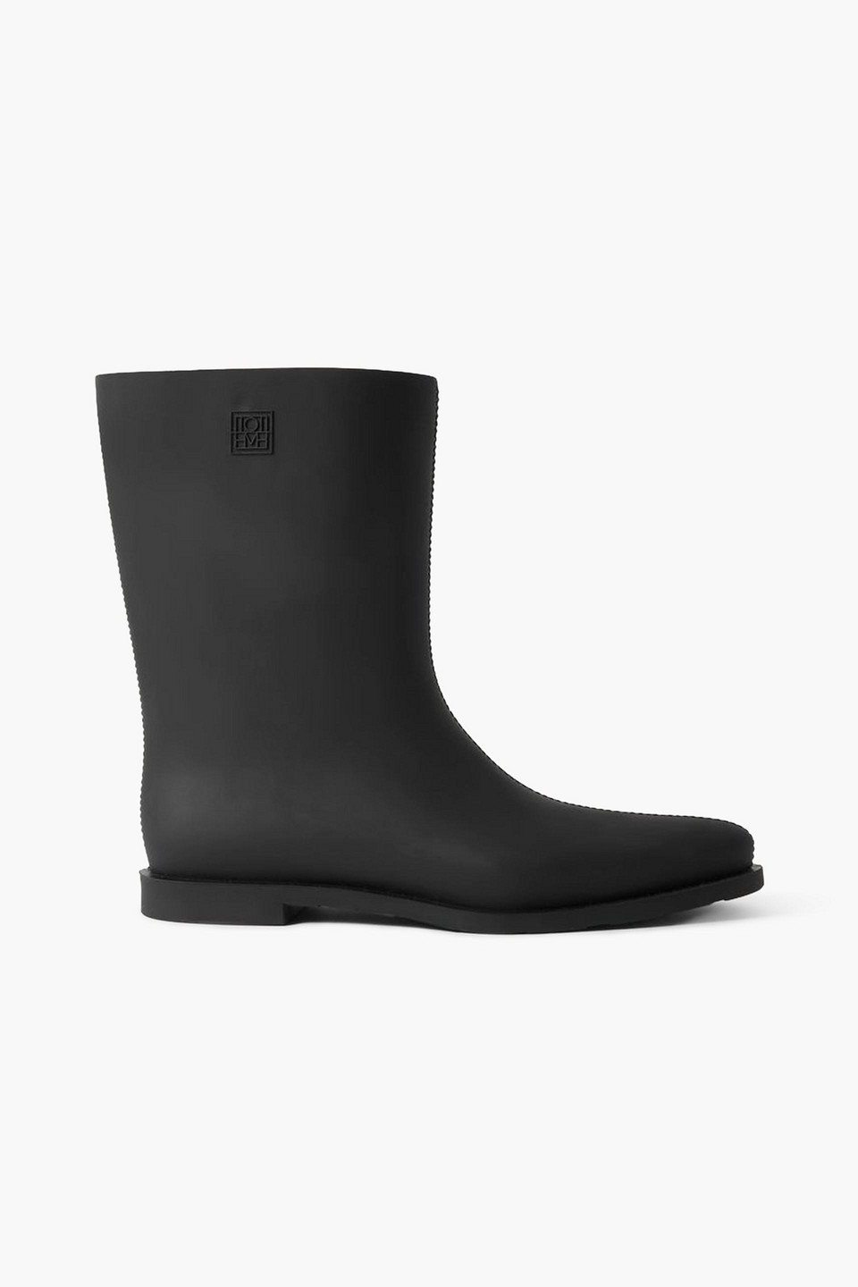 Totême The Rain Rubber Boots In Black