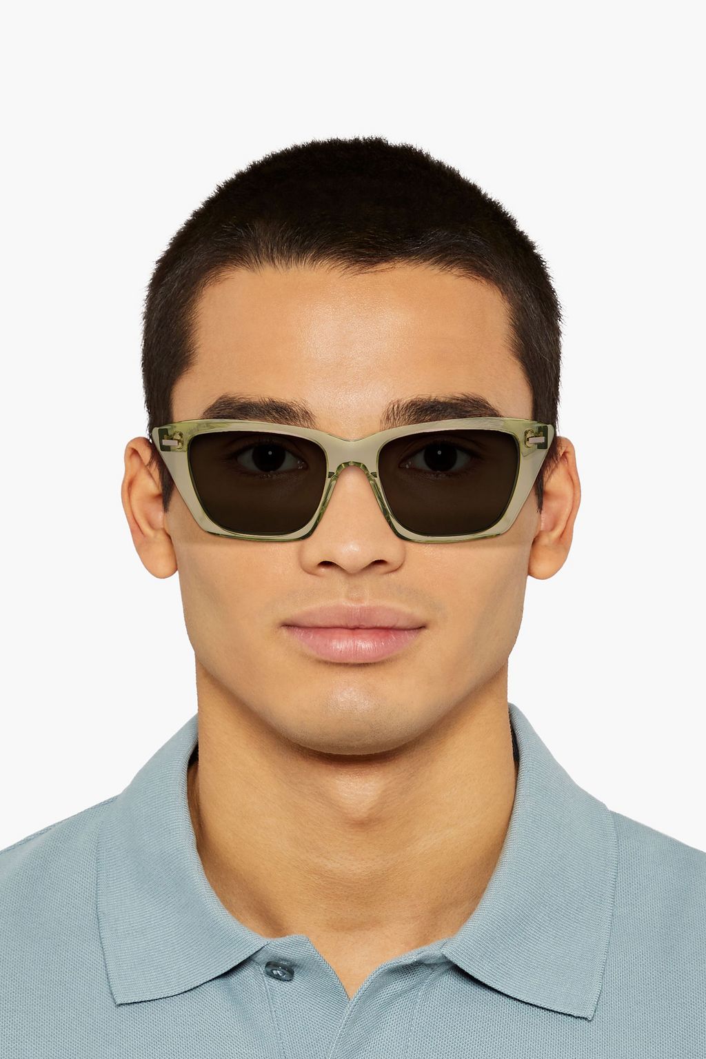 ACNE STUDIOS نظارات شمسية من الأسيتات بإطار على شكل حرف D
