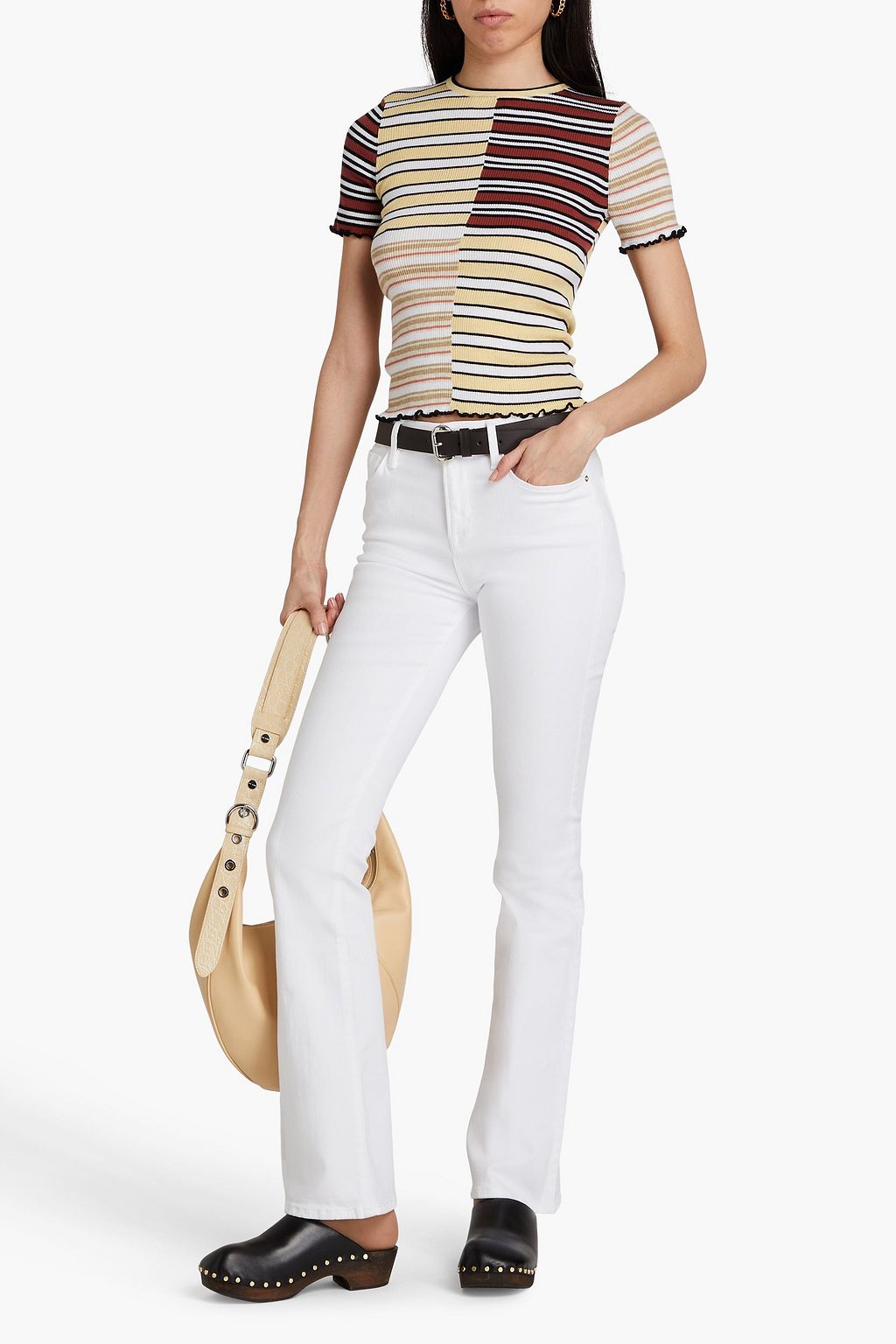 FRAME Le Mini Boot mid-rise bootcut jeans