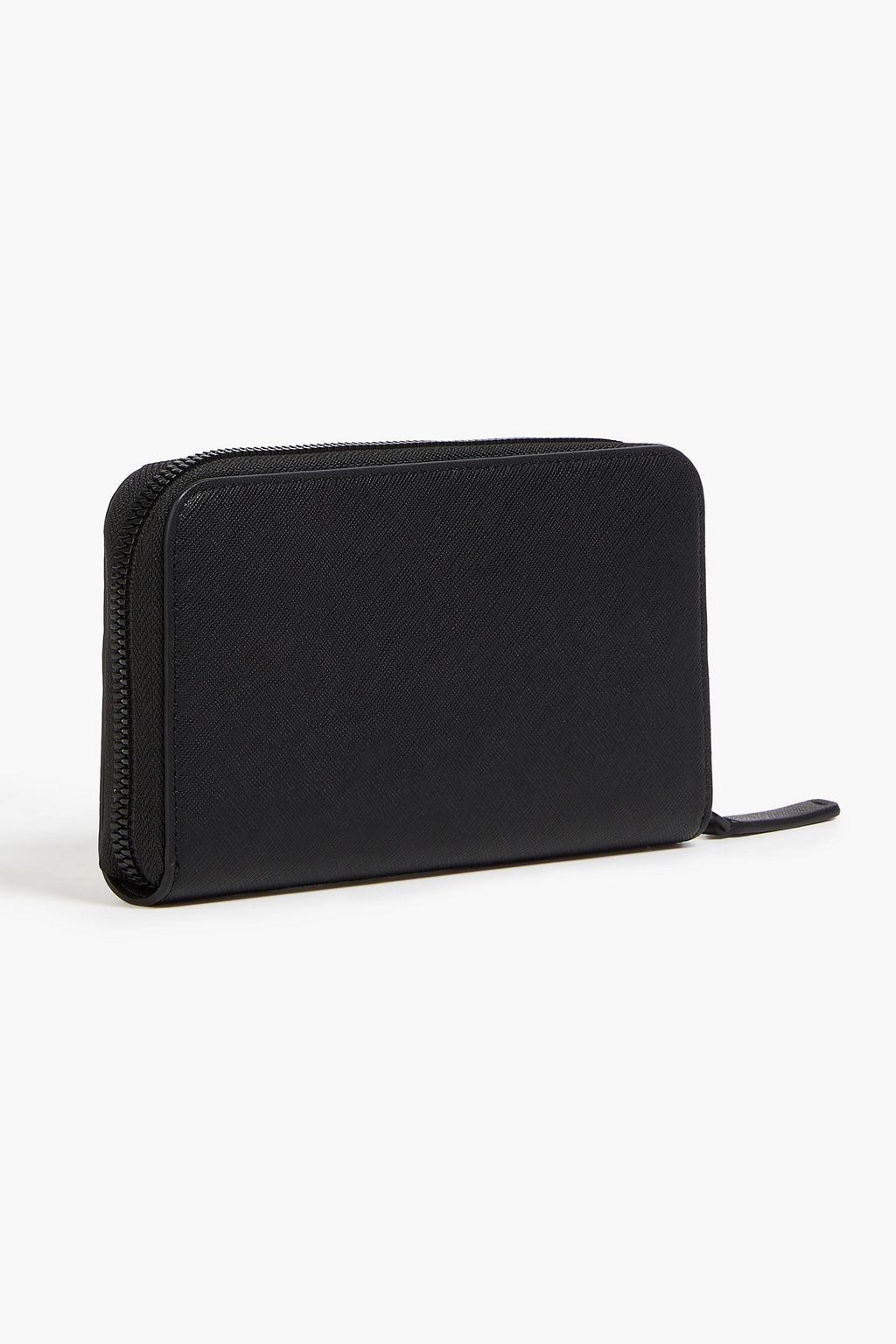 EMPORIO ARMANI Textured-leather wallet