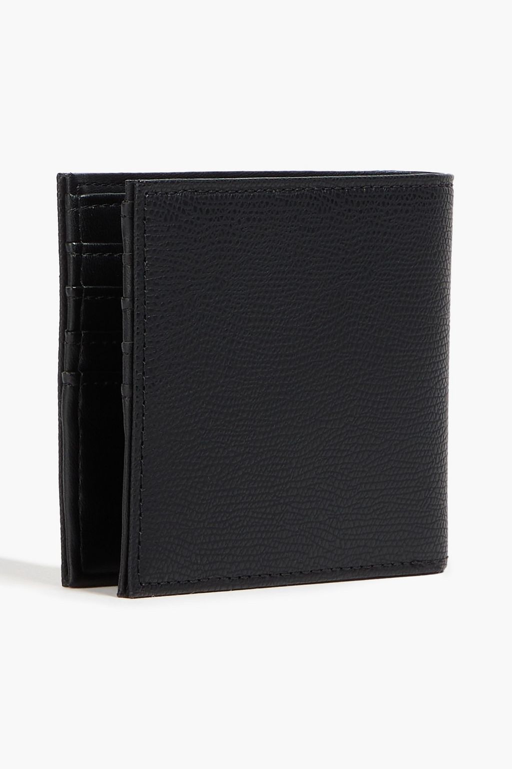 EMPORIO ARMANI Faux textured-leather wallet