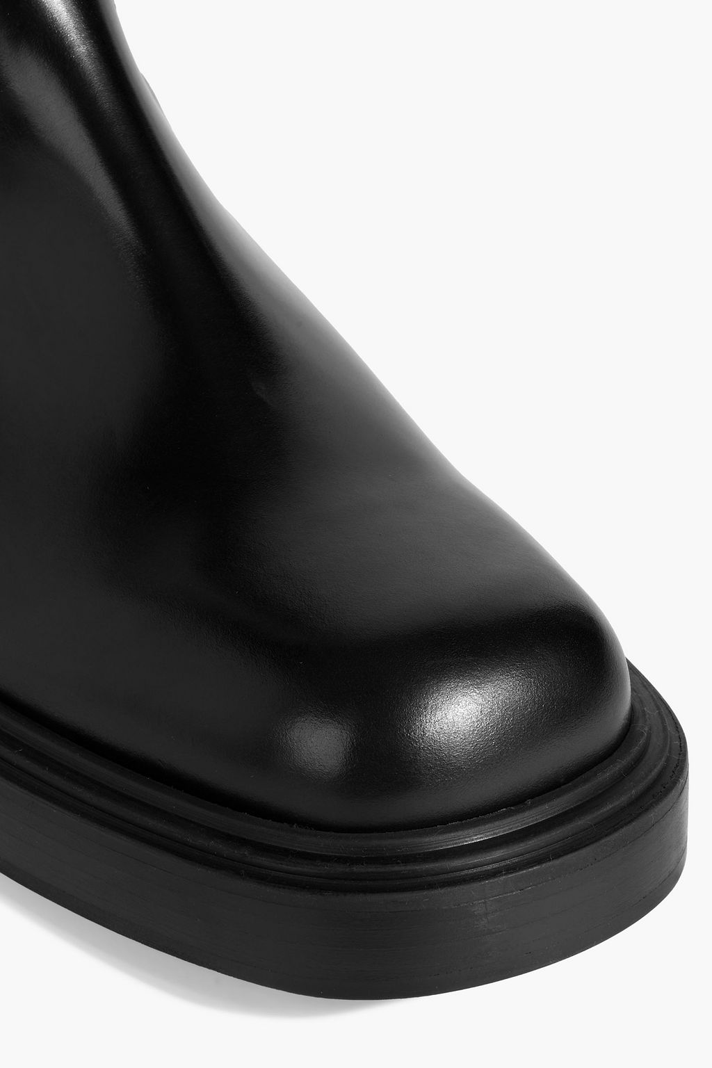 FERRAGAMO Farah leather boots
