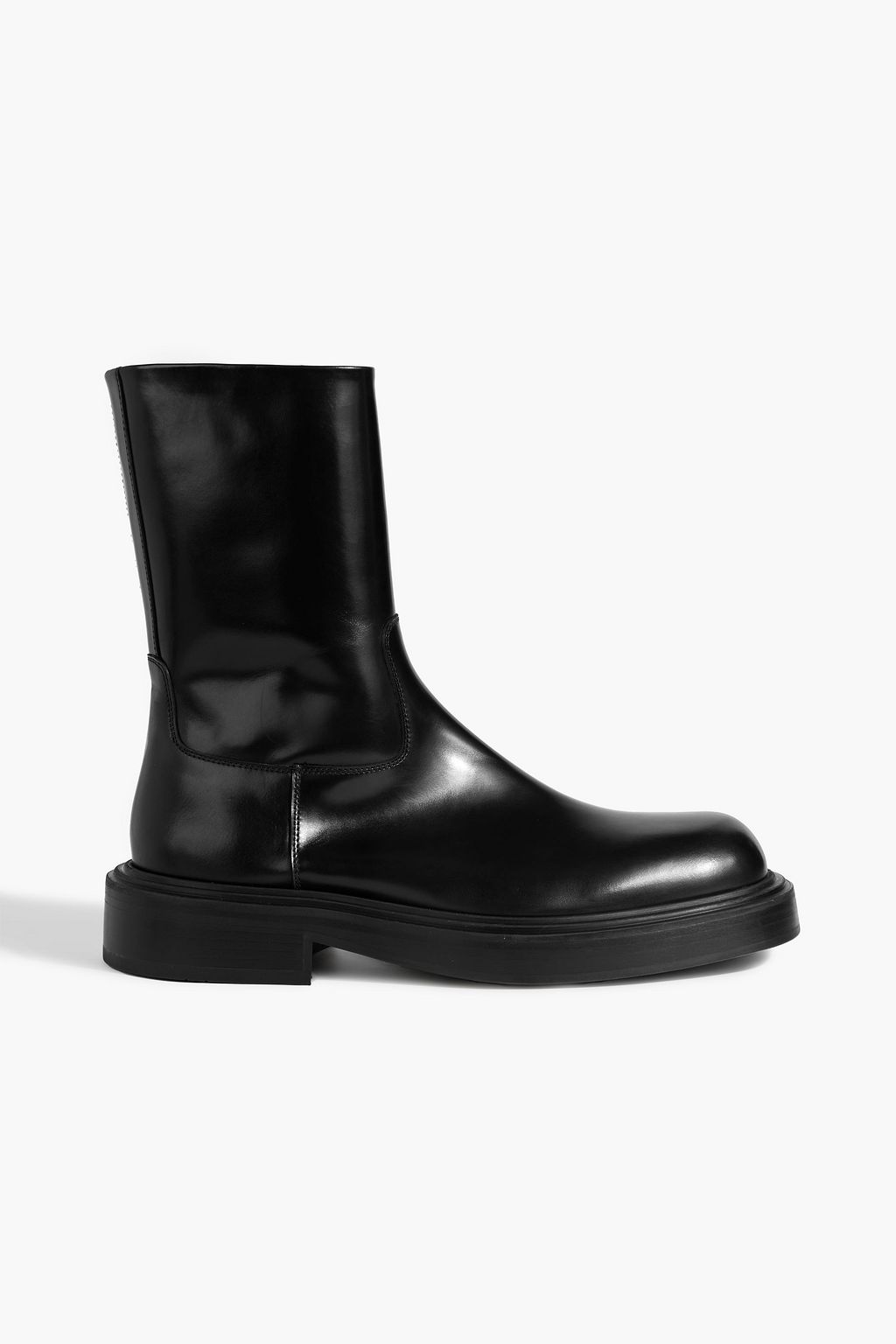 Farah leather boots black US 6.5