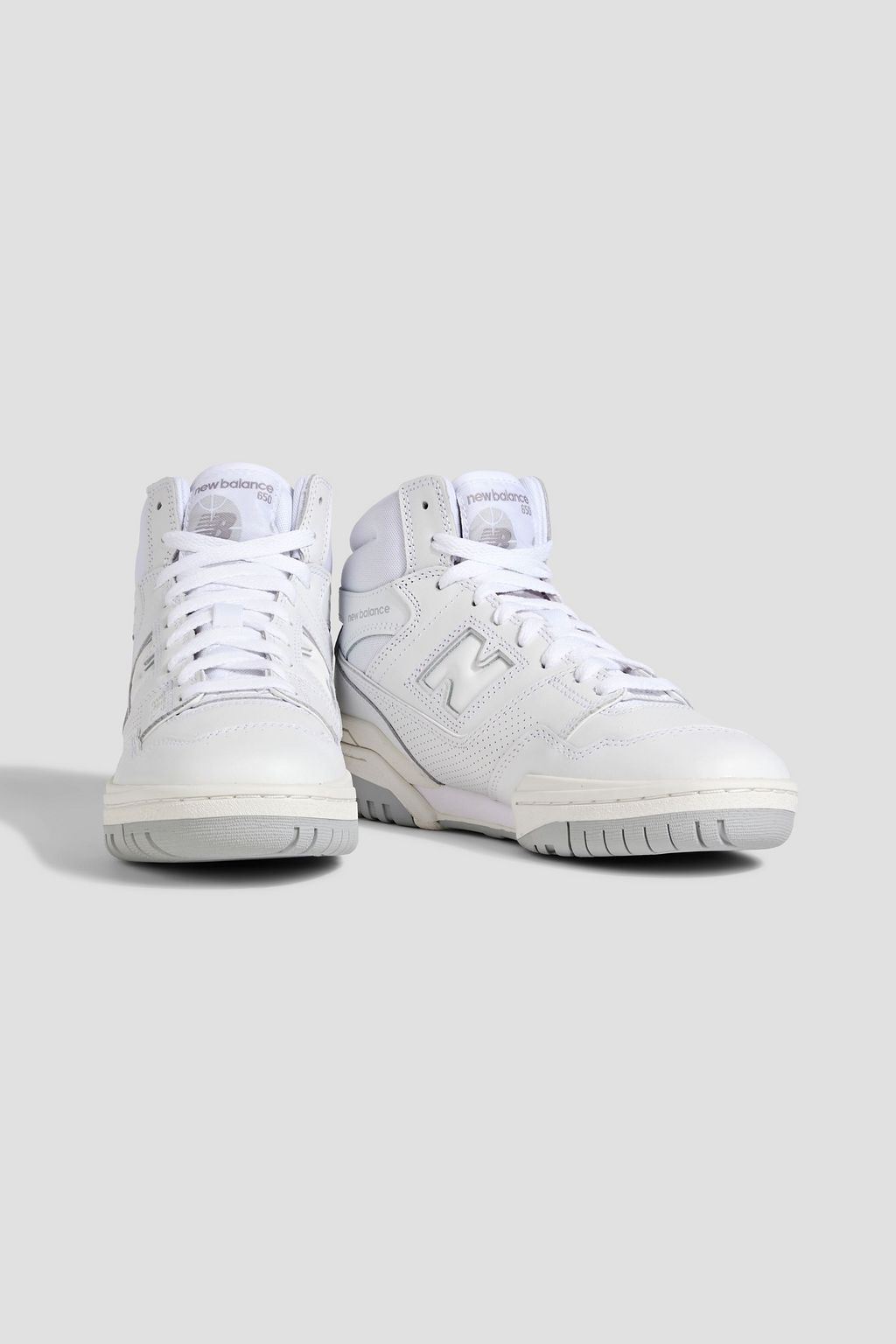 NEW BALANCE 650 leather high-top sneakers