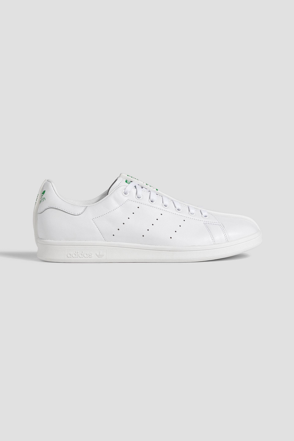 Split CG Stan Smith rubber-trimmed leather sneakers