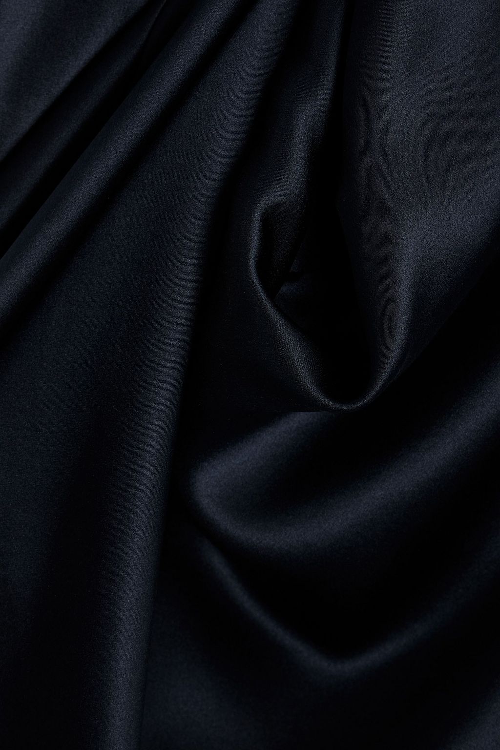 MICHELLE MASON Open-back silk-satin mini dress