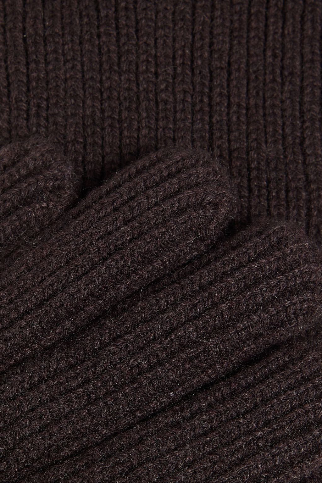GIORGIO ARMANI Handschuhe aus geripptem Kaschmir