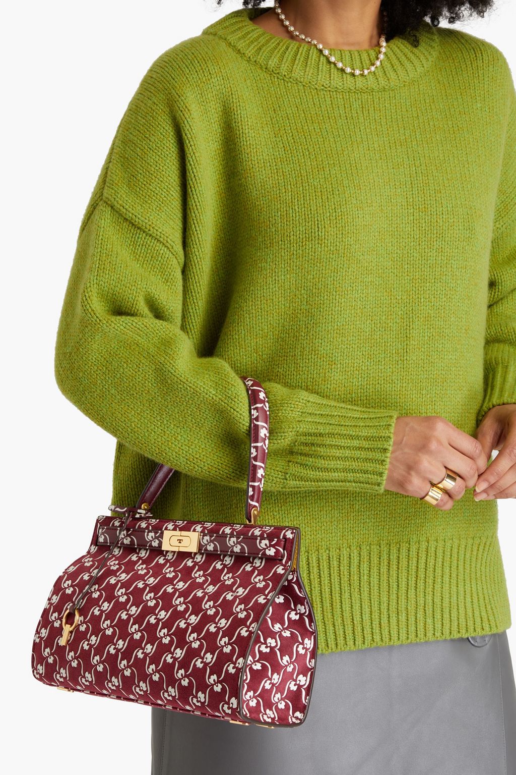 Tory burch suede tote new arrivals