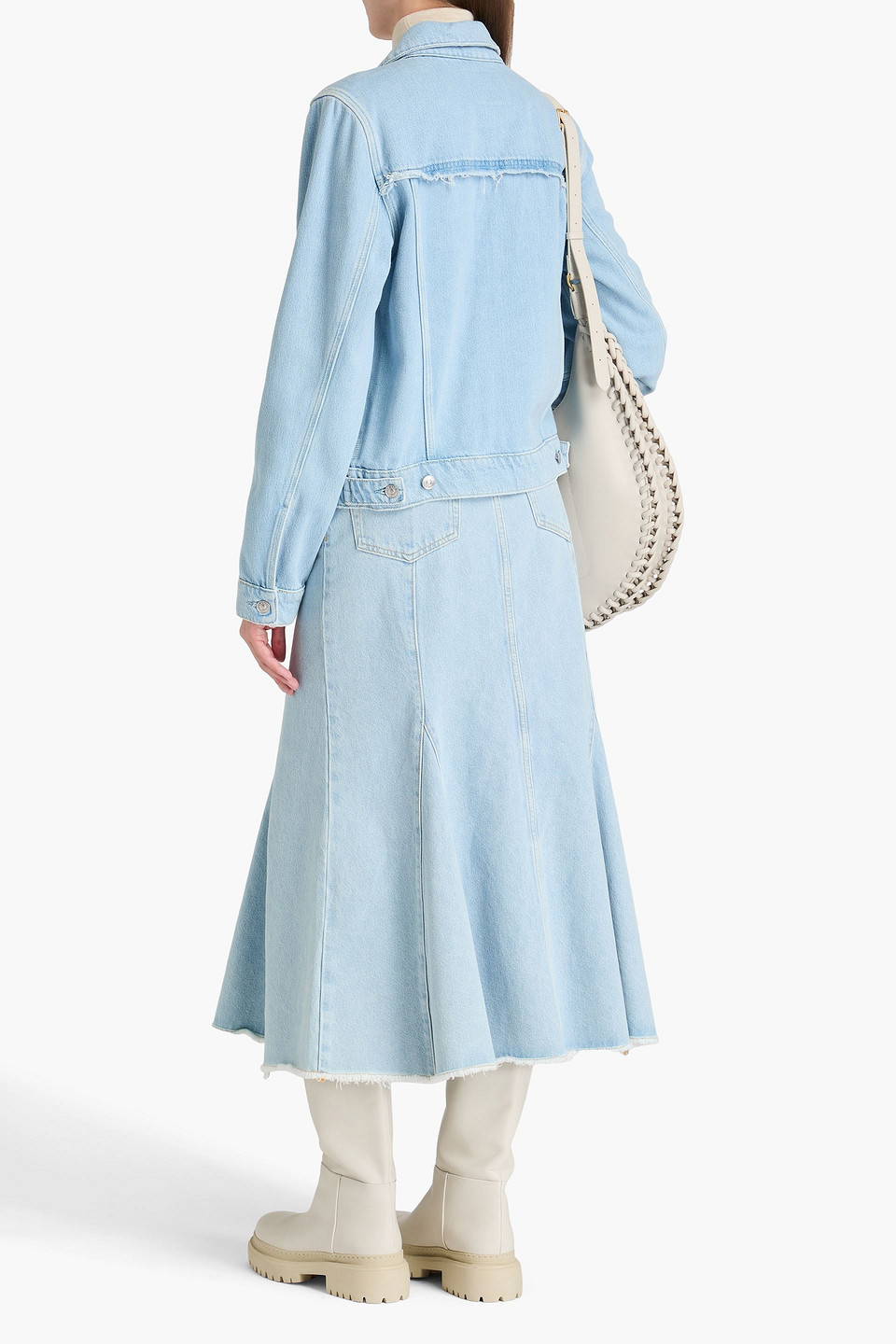  Paige - Rowan Denim Jacket - Blue - L 