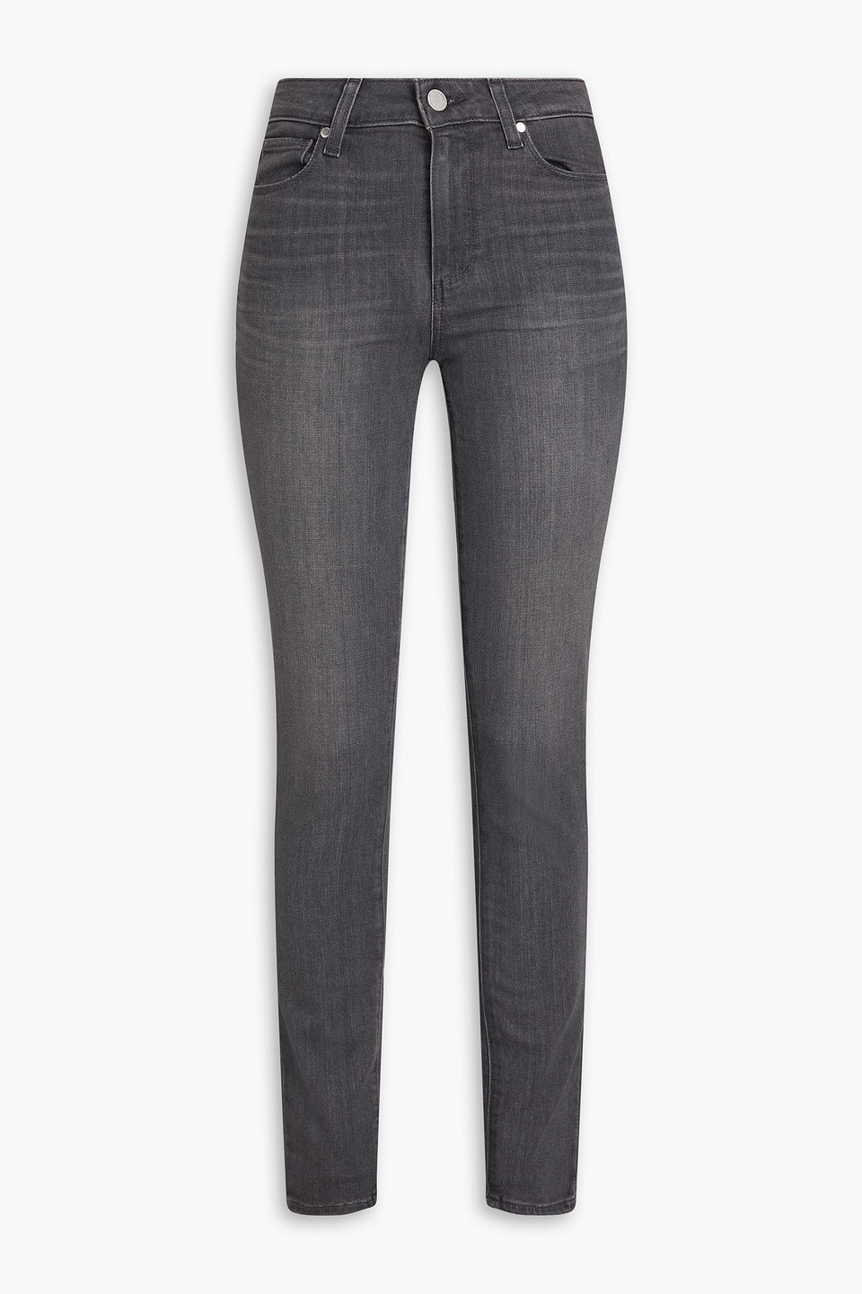 Paige Hoxton High-rise Skinny Jeans In Blue