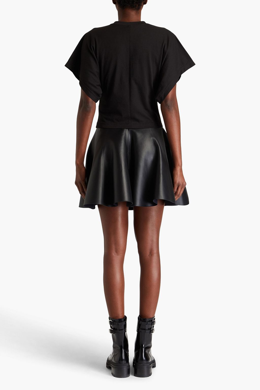 ALAÏA T-Shirt aus Baumwoll-Jersey mit Stickereien