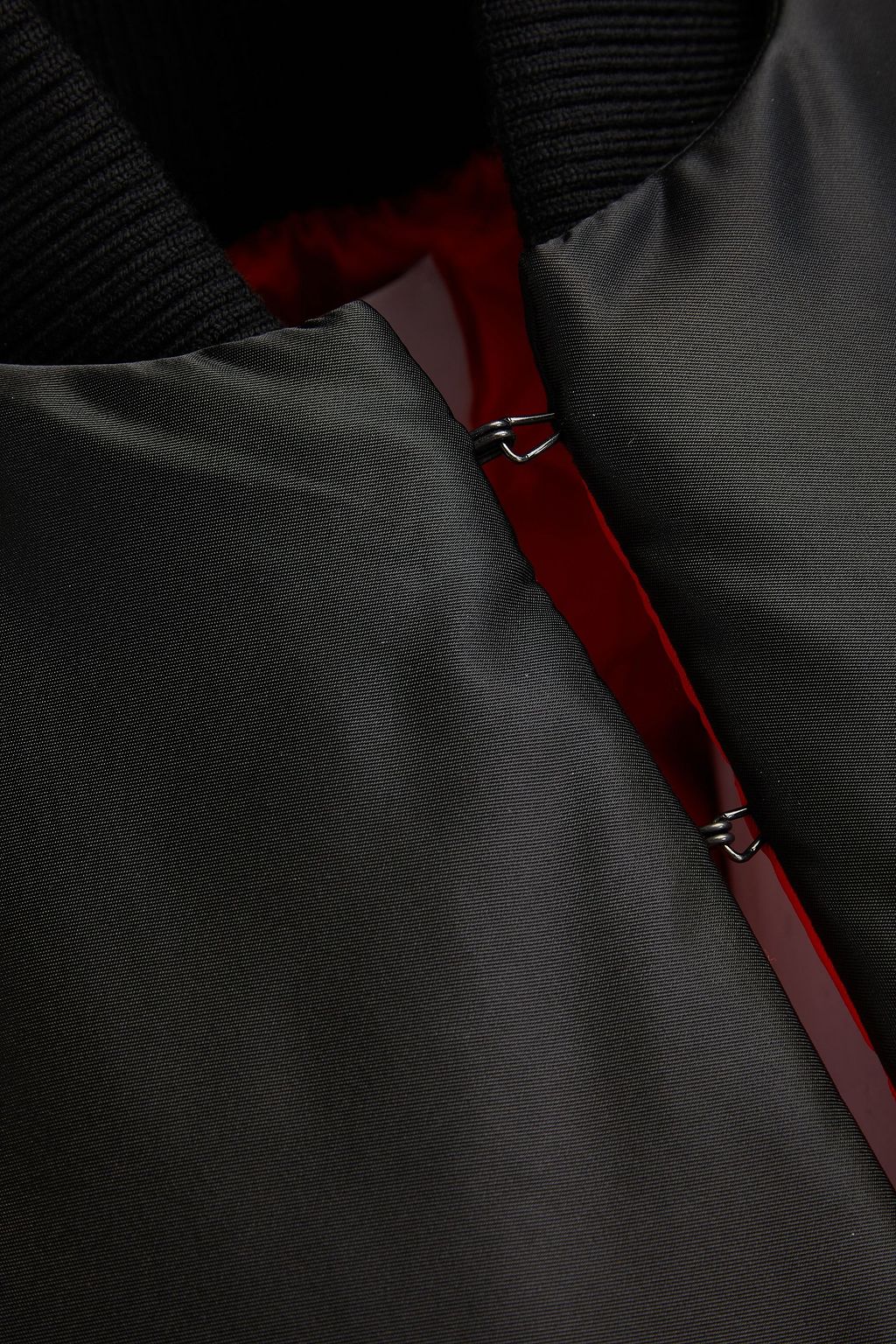 ALAÏA Bomberjacke aus glänzendem Twill