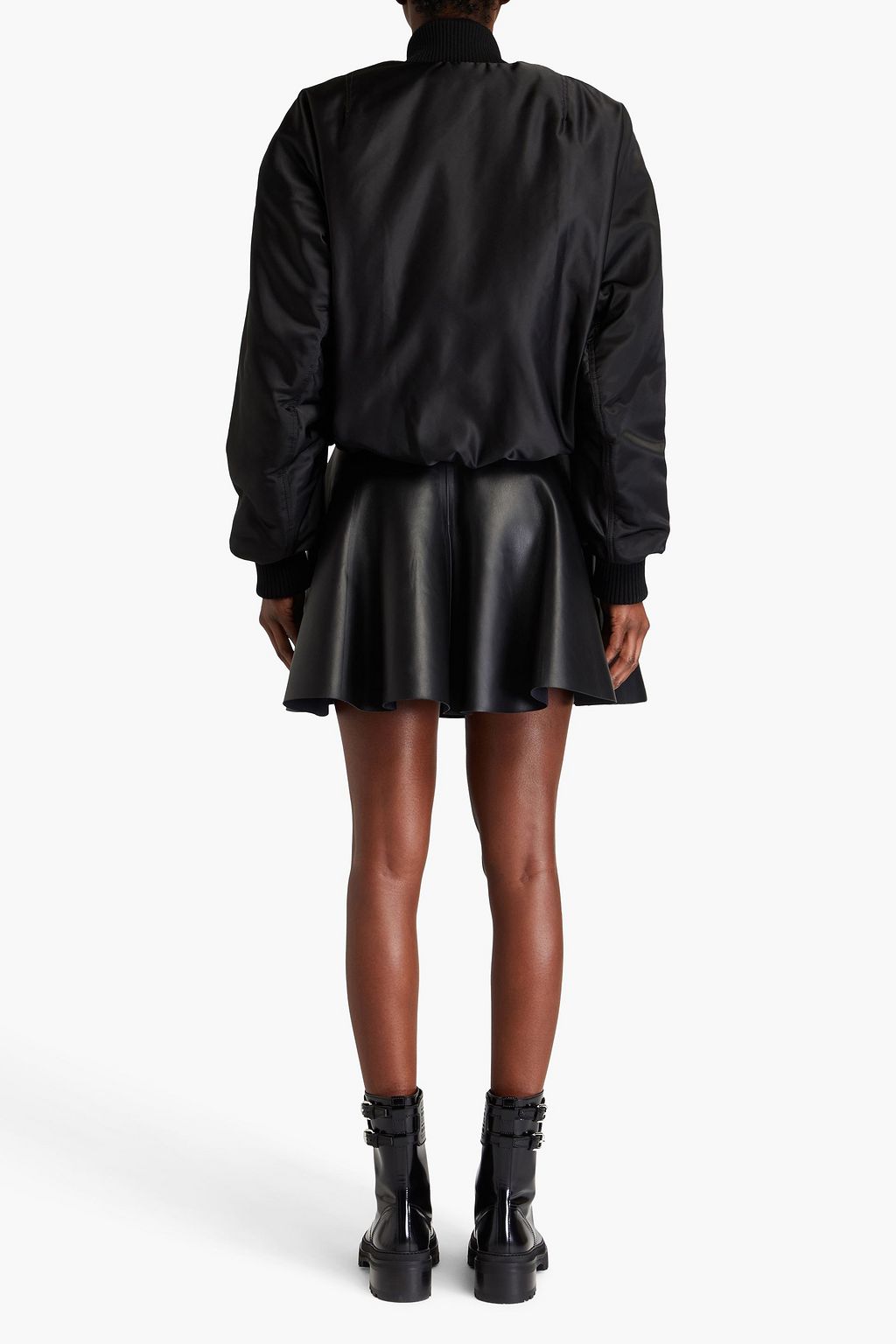 ALAÏA Bomberjacke aus glänzendem Twill