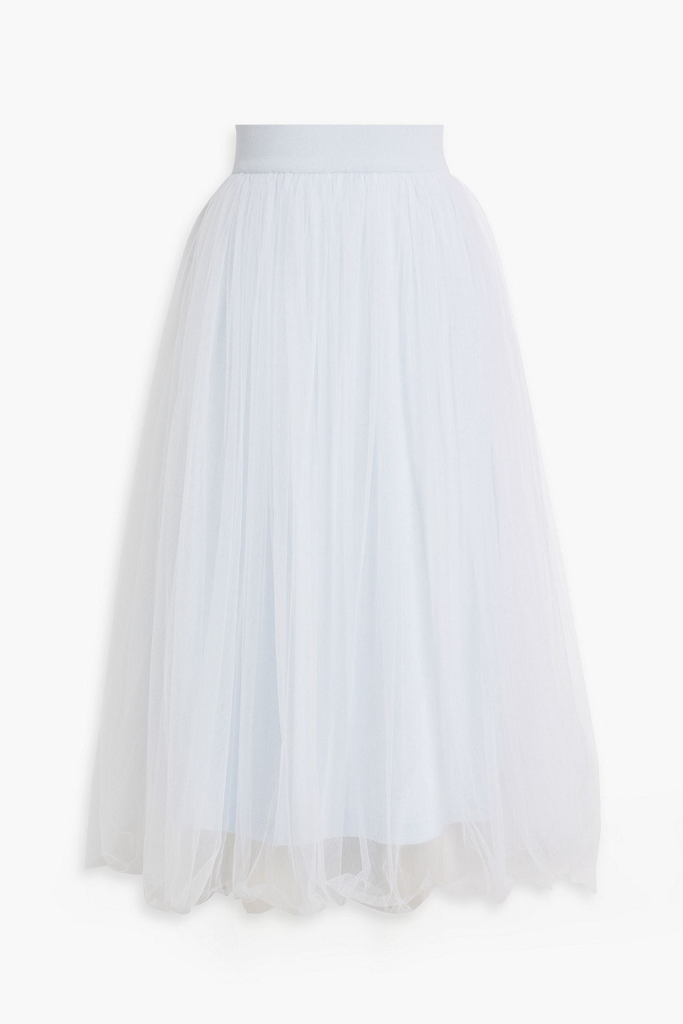 Tulle midi skirt