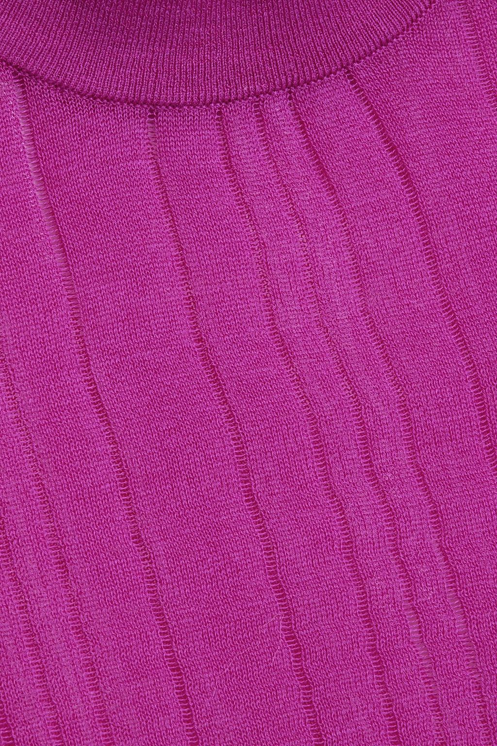 COTTON BY AUTUMN CASHMERE Ribbed cotton vest