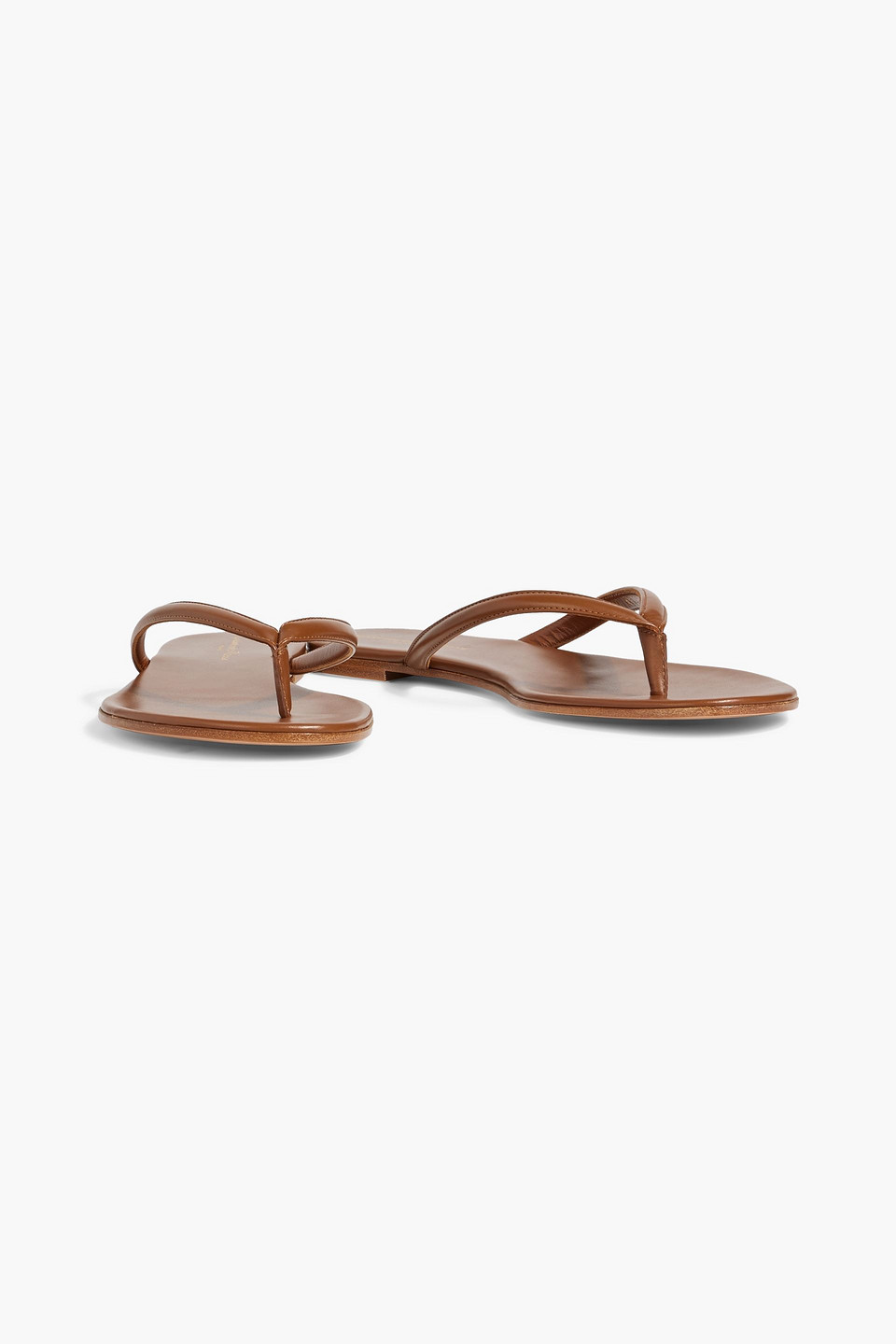 GIANVITO ROSSI CALYPSO LEATHER SANDALS 