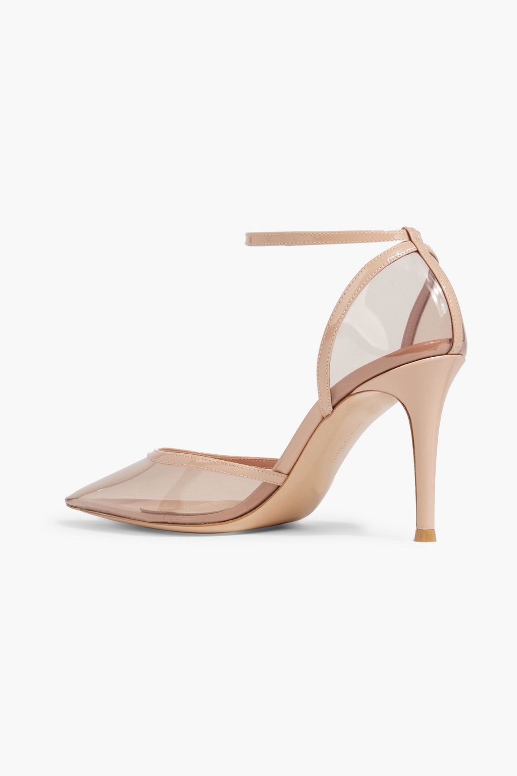 GIANVITO ROSSI Sabin TPU and patent-leather pumps