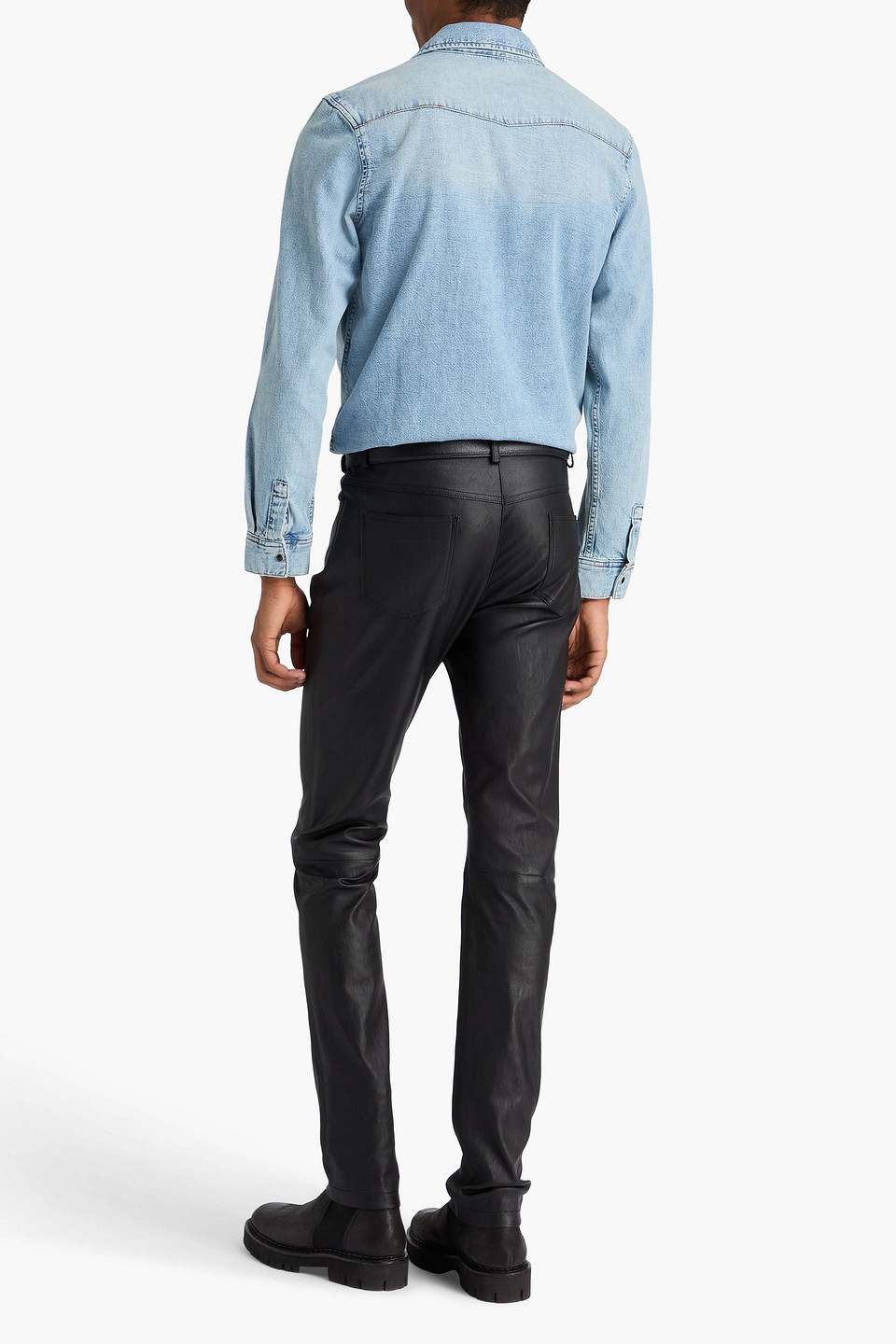  Frame - Denim Shirt - Blue - S 